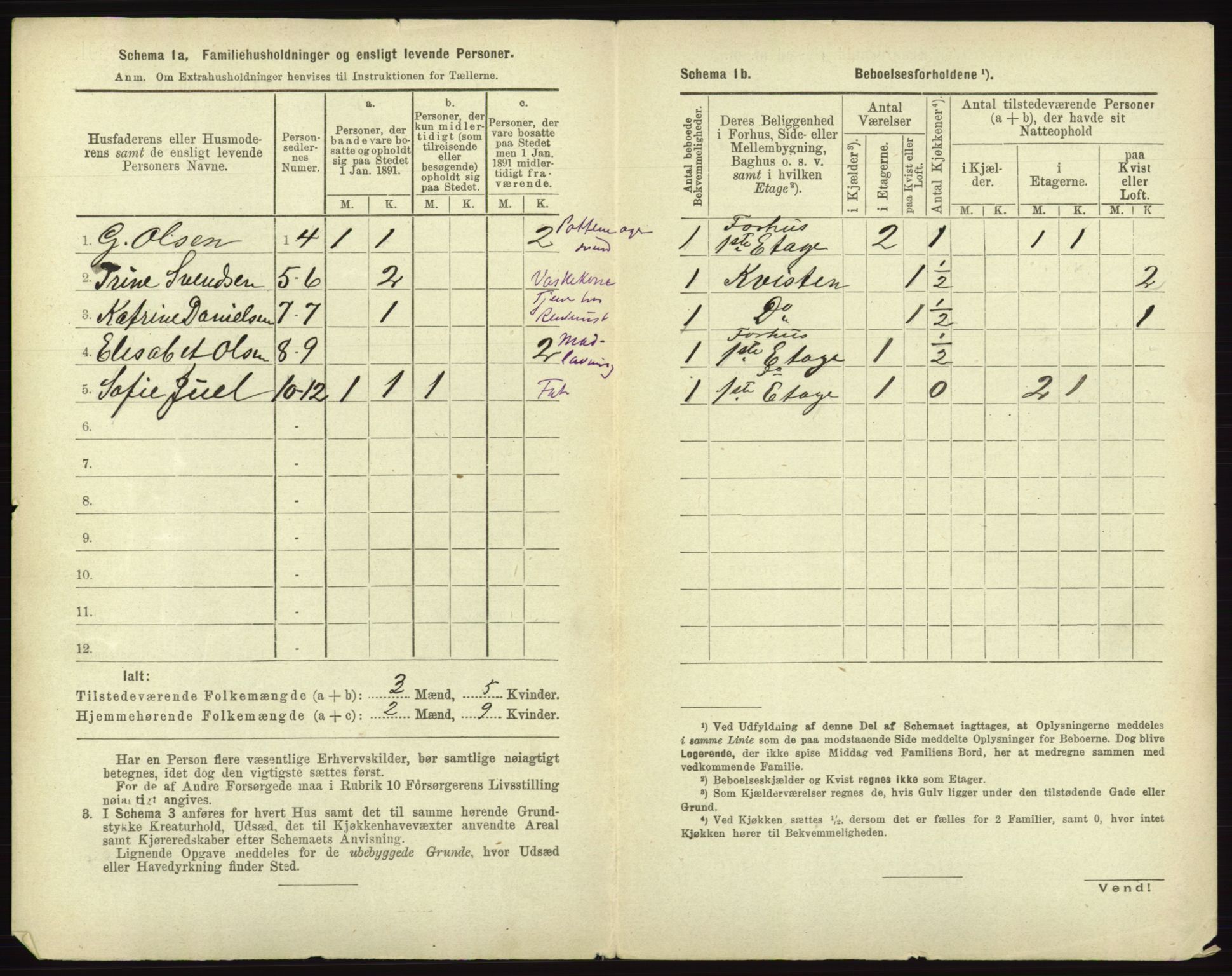 RA, 1891 census for 0101 Fredrikshald, 1891, p. 1601