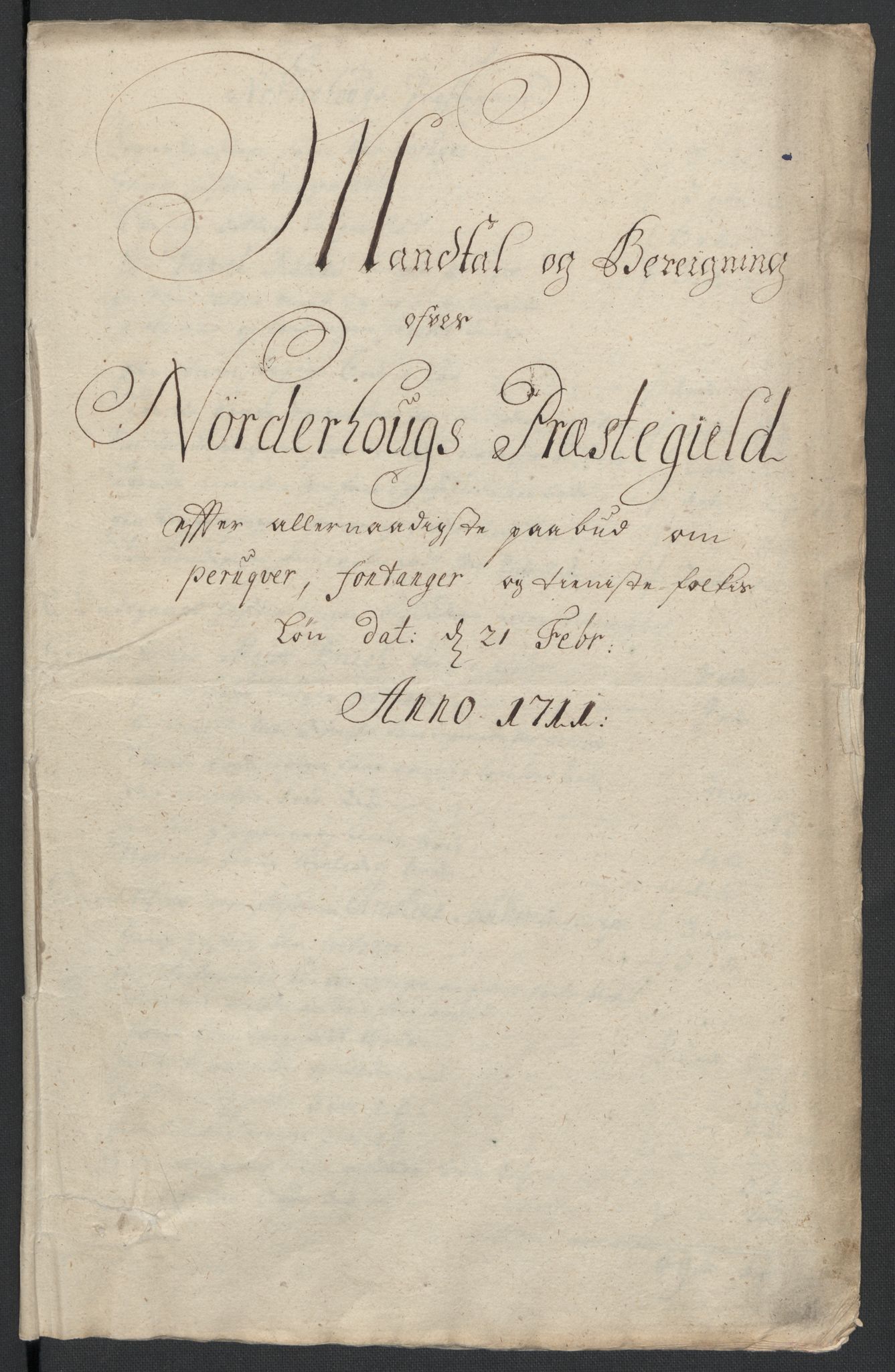 Rentekammeret inntil 1814, Reviderte regnskaper, Fogderegnskap, RA/EA-4092/R23/L1469: Fogderegnskap Ringerike og Hallingdal, 1711, p. 295