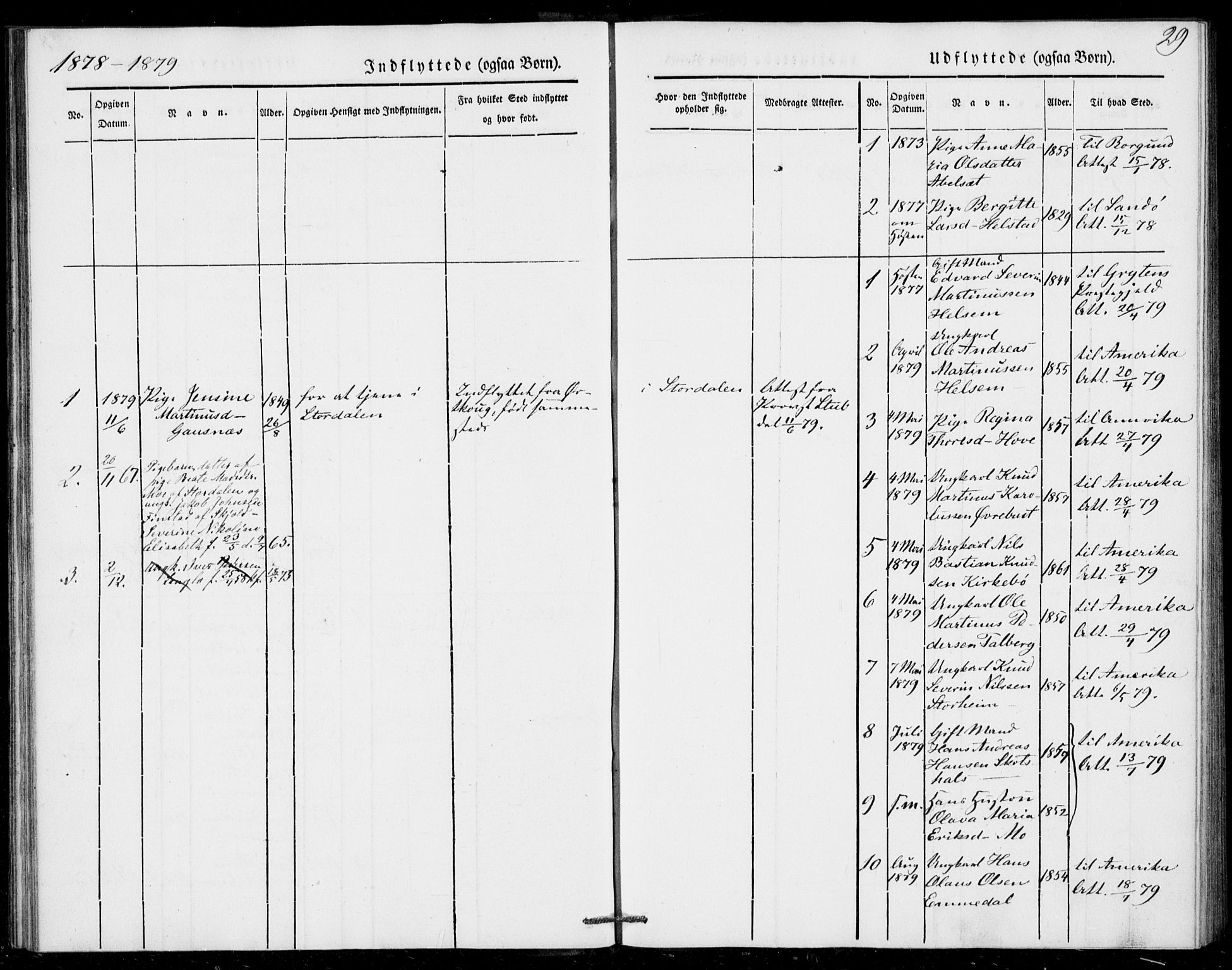 Ministerialprotokoller, klokkerbøker og fødselsregistre - Møre og Romsdal, AV/SAT-A-1454/520/L0279: Parish register (official) no. 520A08, 1844-1881, p. 29