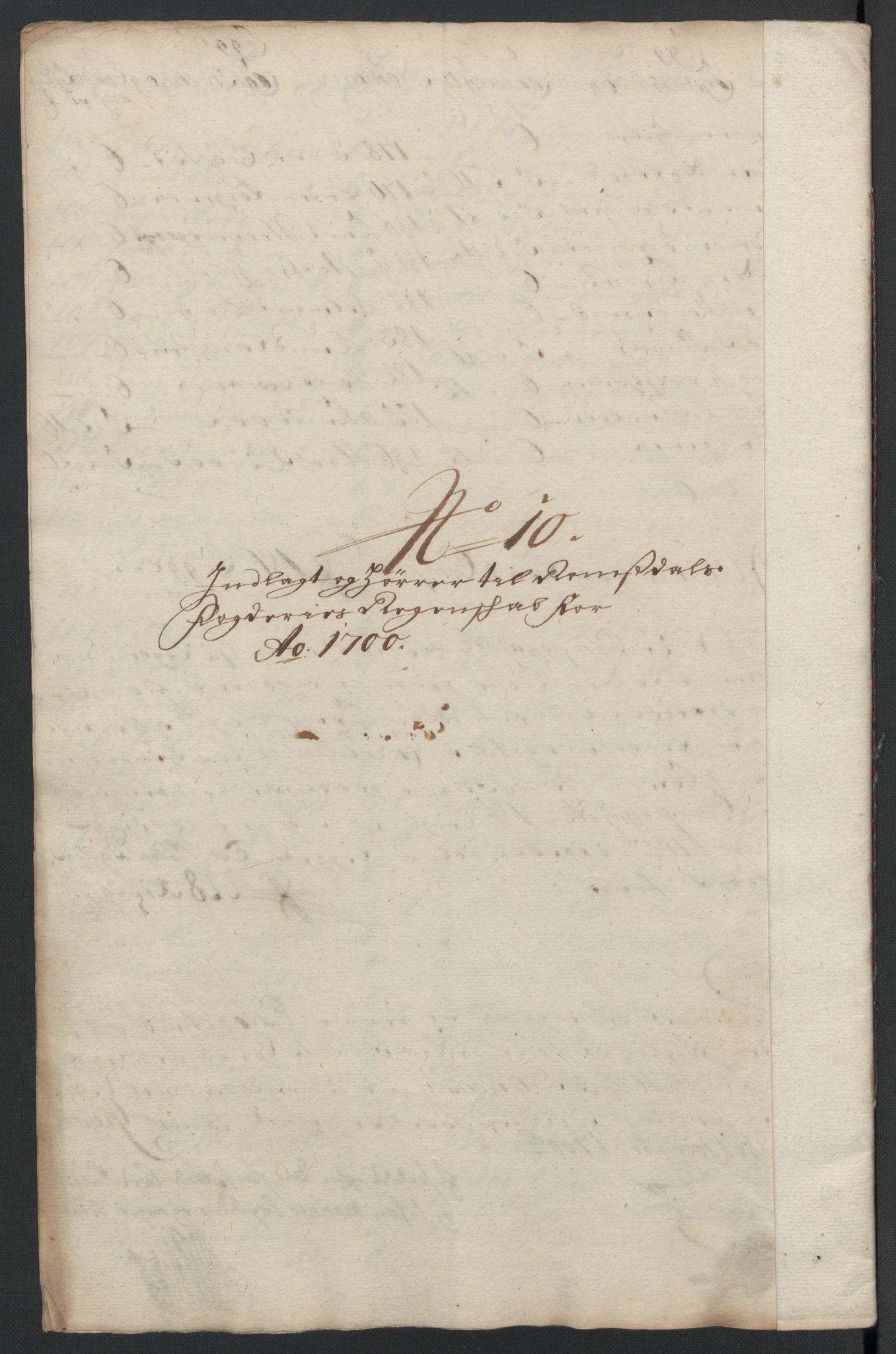 Rentekammeret inntil 1814, Reviderte regnskaper, Fogderegnskap, RA/EA-4092/R55/L3654: Fogderegnskap Romsdal, 1699-1700, p. 299