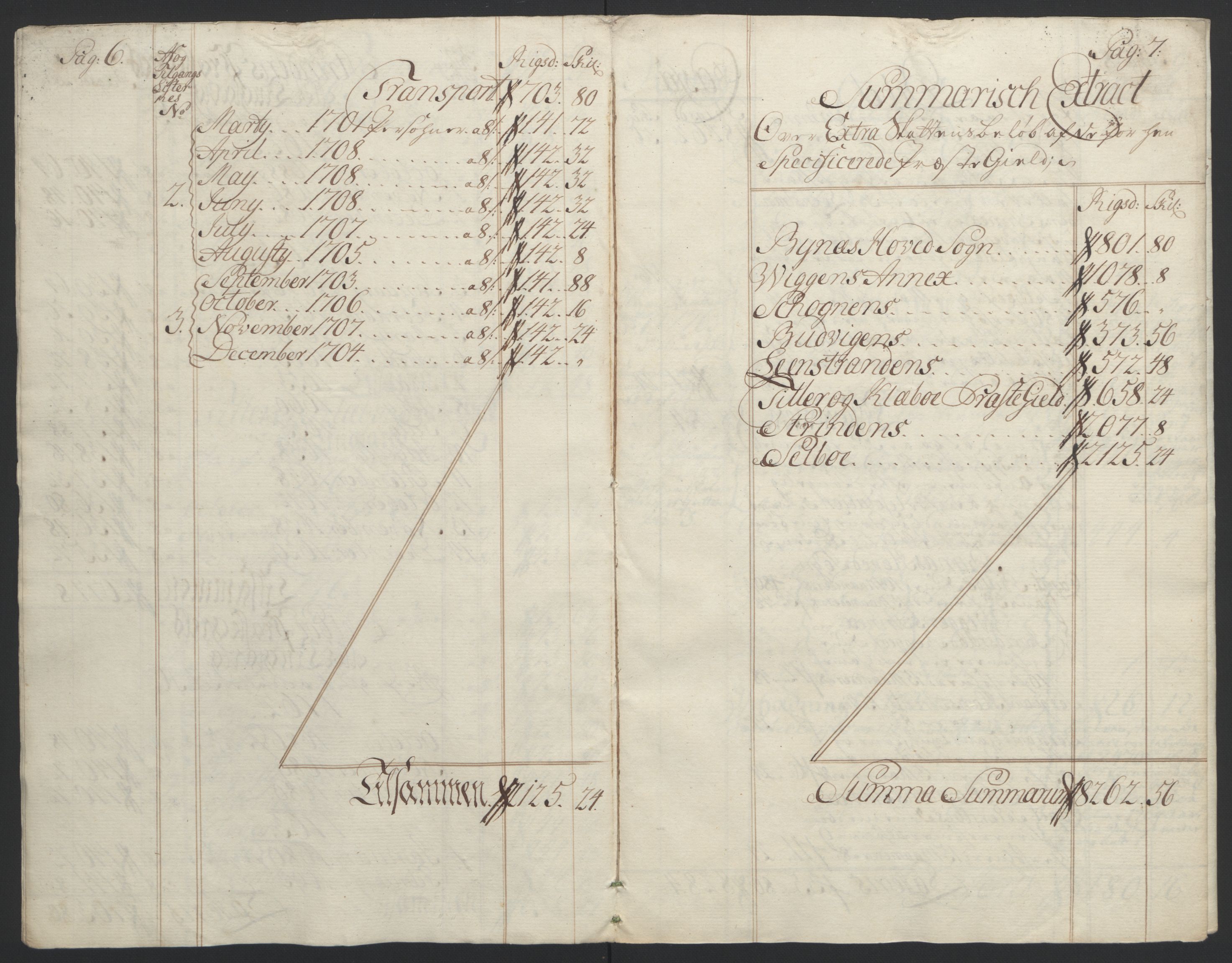 Rentekammeret inntil 1814, Reviderte regnskaper, Fogderegnskap, AV/RA-EA-4092/R61/L4180: Ekstraskatten Strinda og Selbu, 1762-1767, p. 10