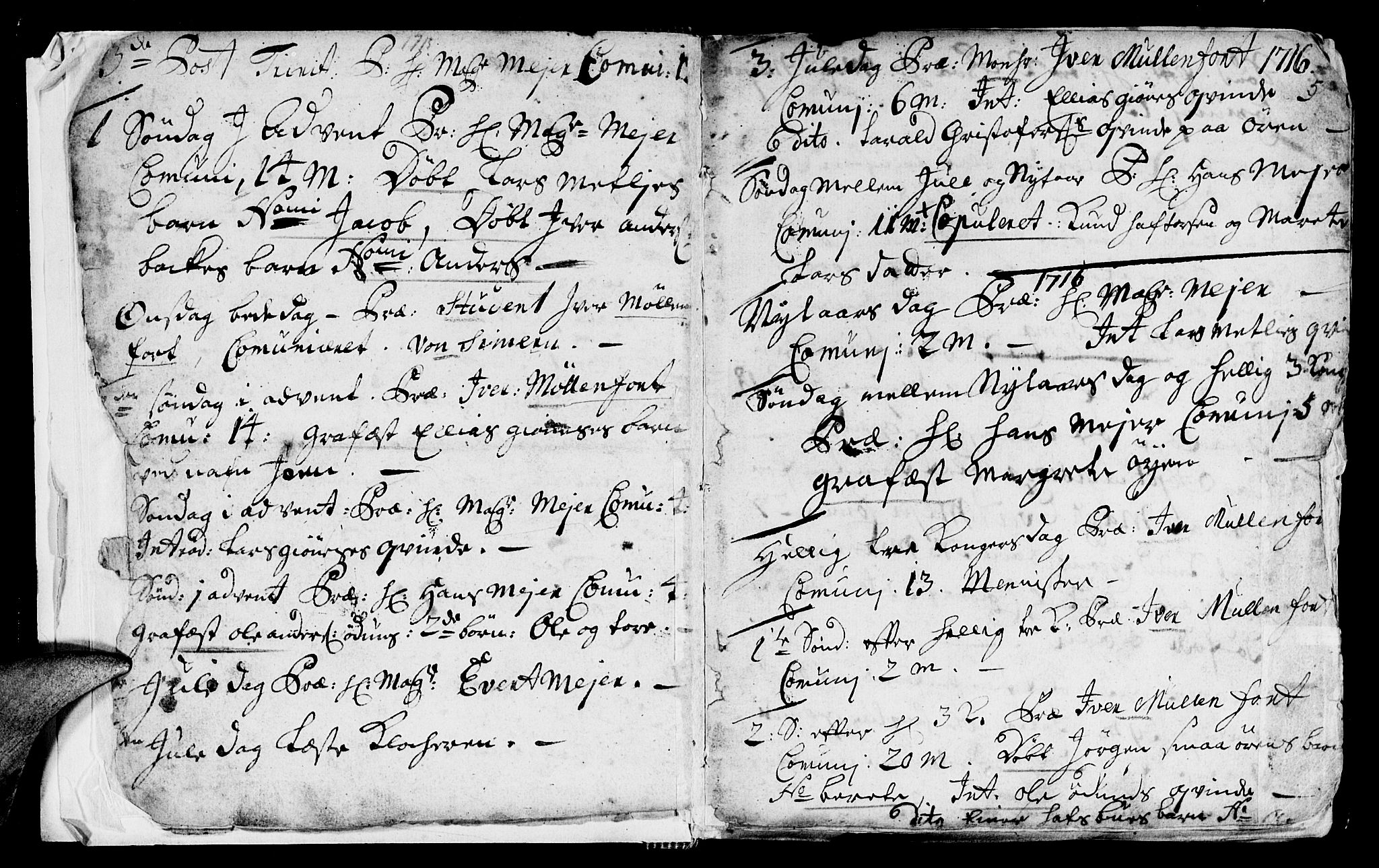 Ministerialprotokoller, klokkerbøker og fødselsregistre - Sør-Trøndelag, SAT/A-1456/668/L0812: Parish register (copy) no. 668C01, 1715-1742, p. 5