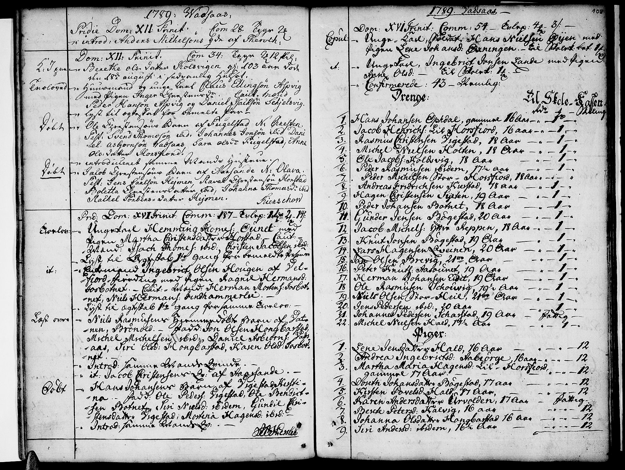 Ministerialprotokoller, klokkerbøker og fødselsregistre - Nordland, SAT/A-1459/810/L0137: Parish register (official) no. 810A01, 1752-1817, p. 108