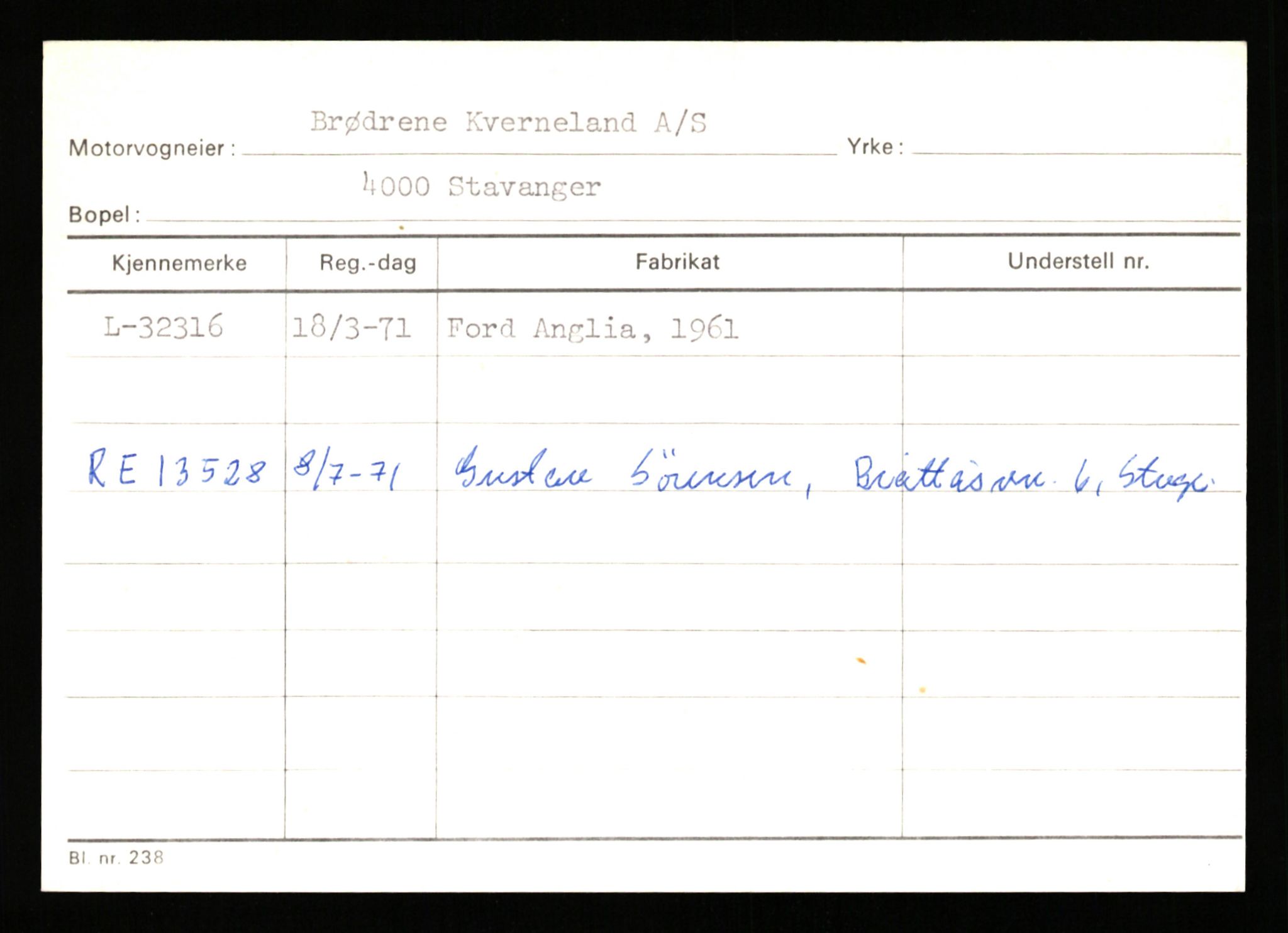 Stavanger trafikkstasjon, AV/SAST-A-101942/0/G/L0005: Registreringsnummer: 23000 - 34245, 1930-1971, p. 2892