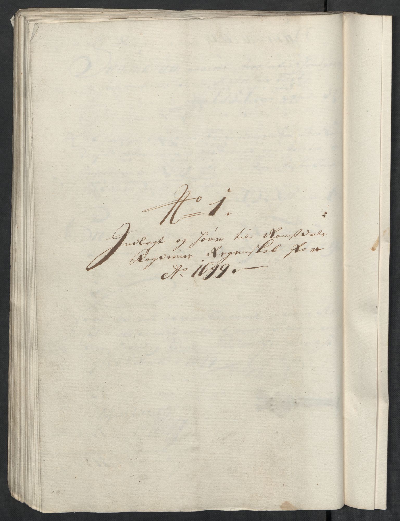 Rentekammeret inntil 1814, Reviderte regnskaper, Fogderegnskap, AV/RA-EA-4092/R55/L3654: Fogderegnskap Romsdal, 1699-1700, p. 66