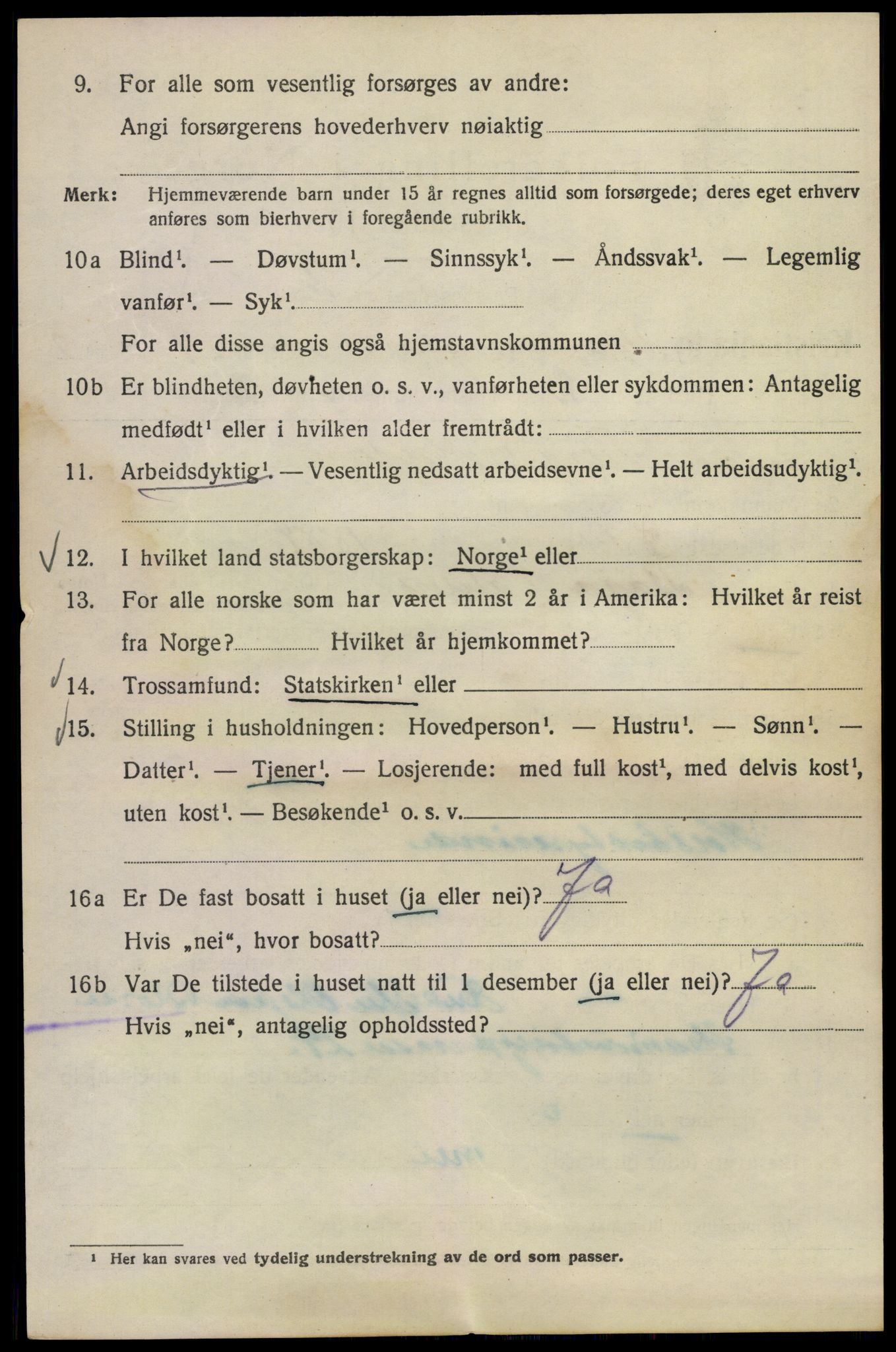 SAO, 1920 census for Kristiania, 1920, p. 619332