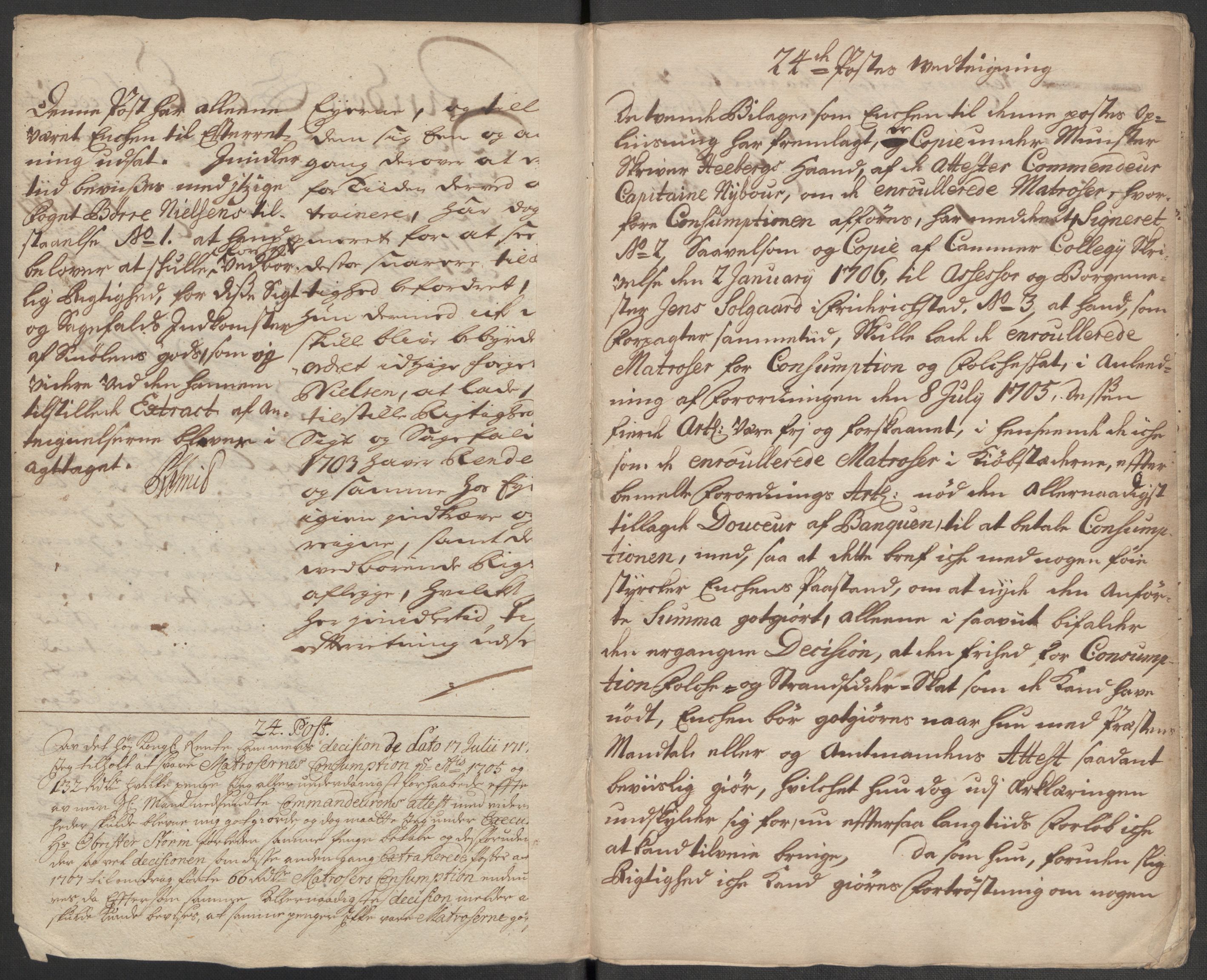 Rentekammeret inntil 1814, Reviderte regnskaper, Fogderegnskap, AV/RA-EA-4092/R56/L3746: Fogderegnskap Nordmøre, 1712, p. 377