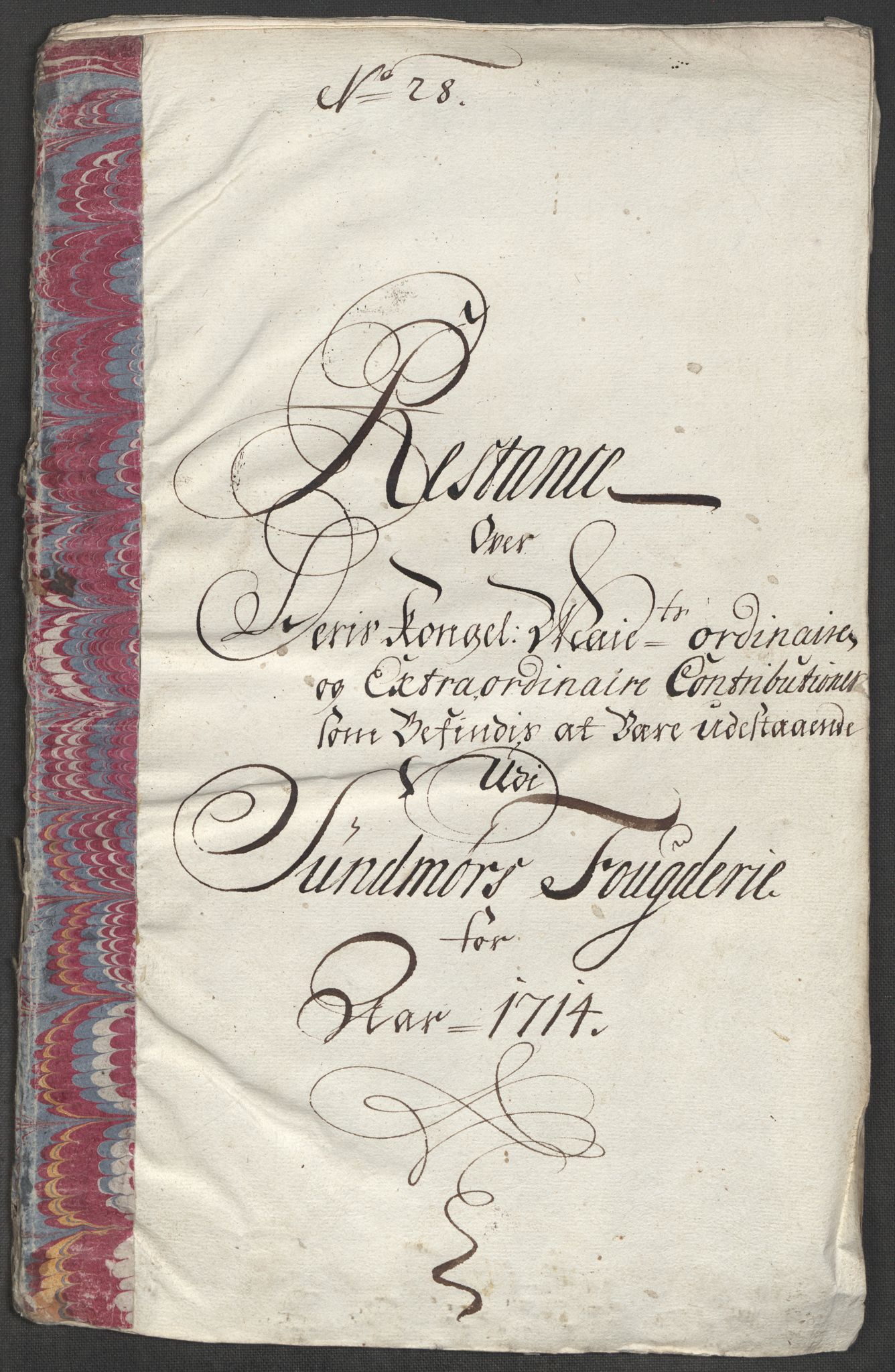 Rentekammeret inntil 1814, Reviderte regnskaper, Fogderegnskap, RA/EA-4092/R54/L3566: Fogderegnskap Sunnmøre, 1714, p. 266