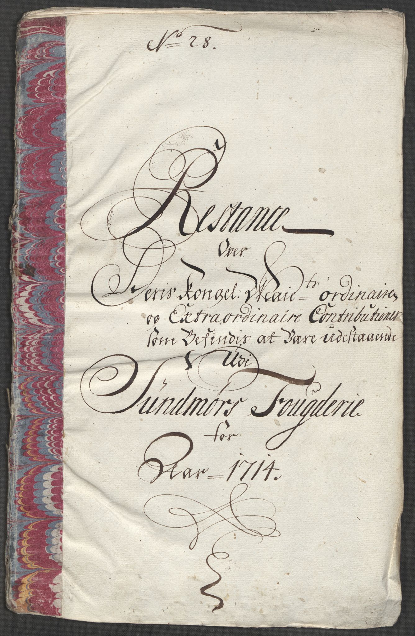 Rentekammeret inntil 1814, Reviderte regnskaper, Fogderegnskap, AV/RA-EA-4092/R54/L3566: Fogderegnskap Sunnmøre, 1714, p. 266