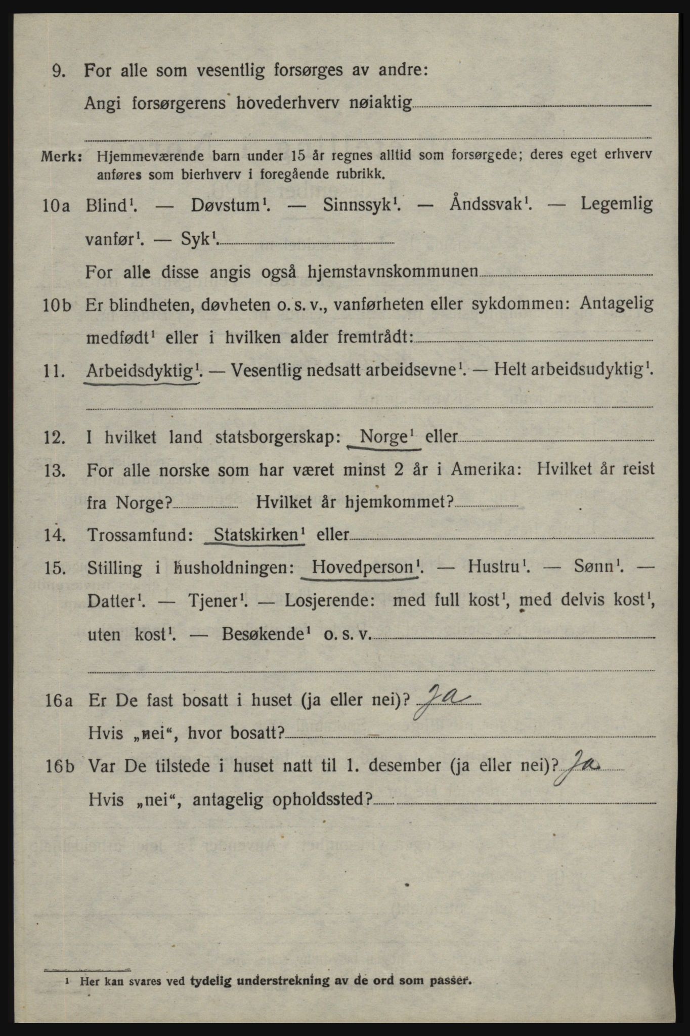 SAO, 1920 census for Skjeberg, 1920, p. 6584