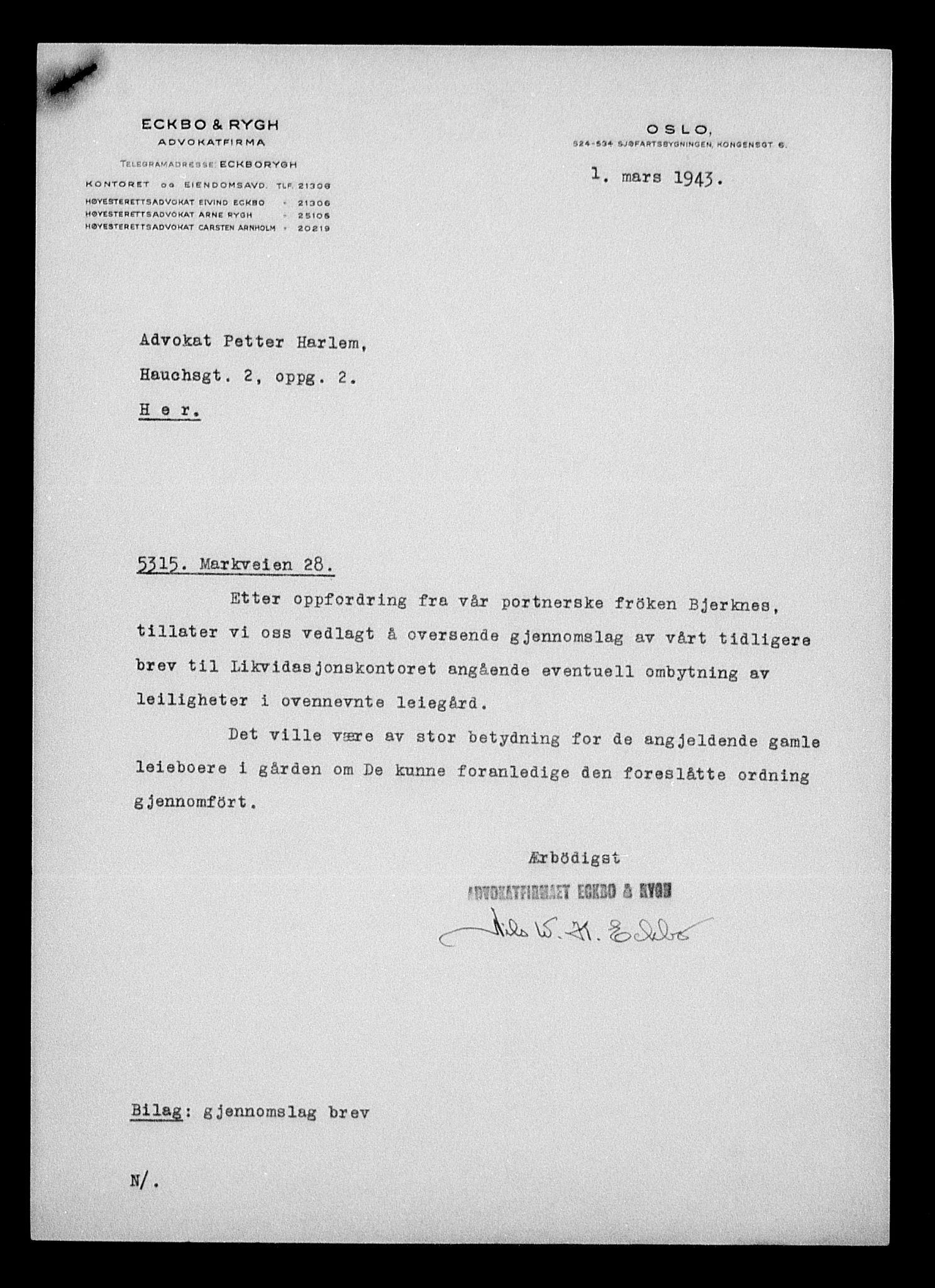 Justisdepartementet, Tilbakeføringskontoret for inndratte formuer, RA/S-1564/H/Hc/Hcc/L0954: --, 1945-1947, p. 287