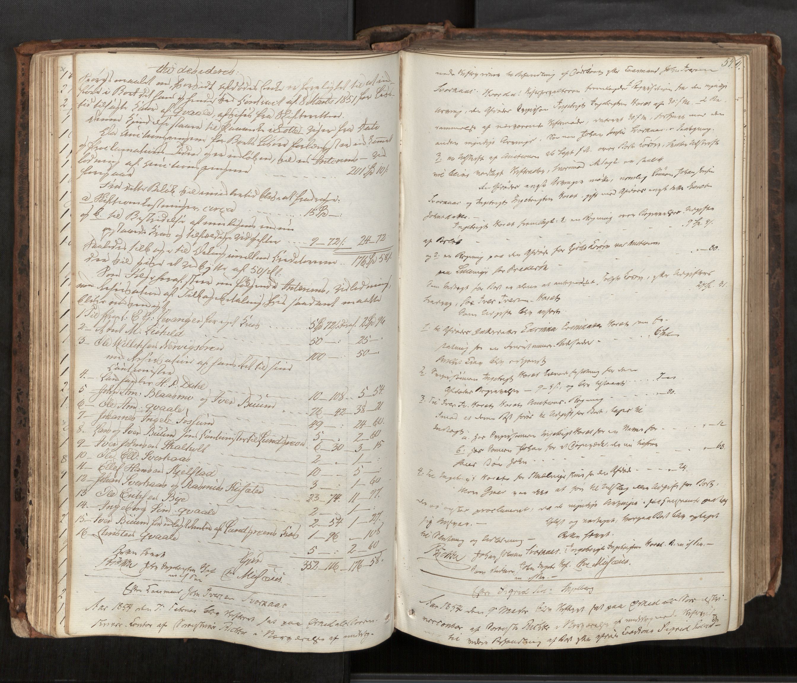 Orkdal sorenskriveri, AV/SAT-A-4169/1/3/3B/L0004: Skiftebehandlingsprotokoll, 1851-1870, p. 54