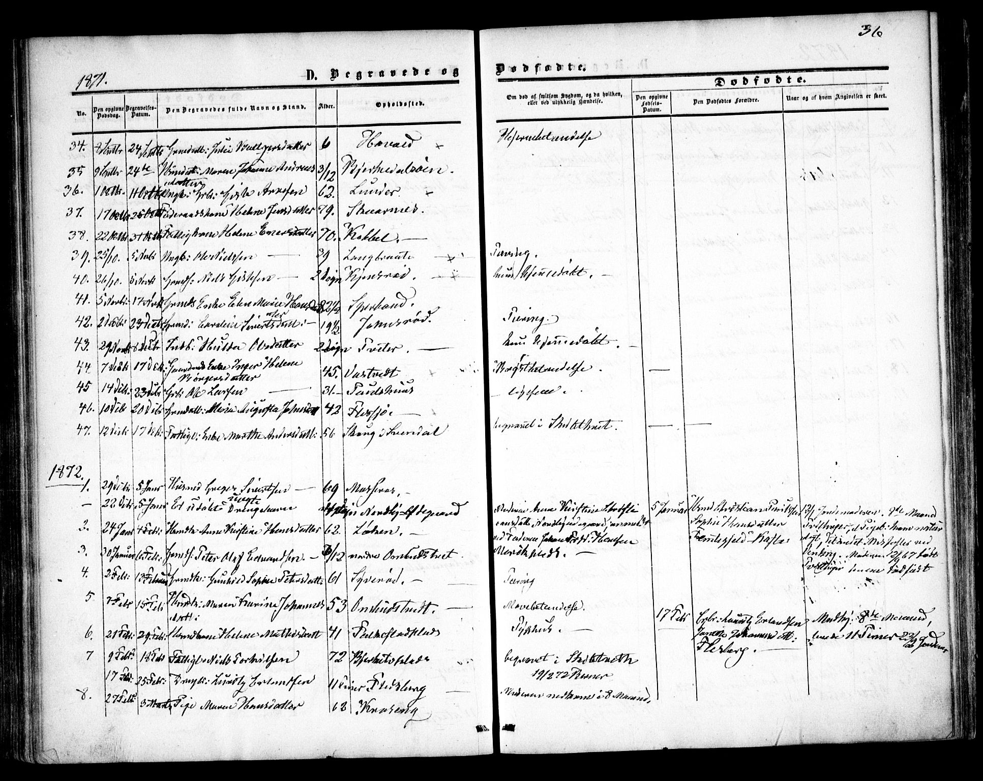 Våler prestekontor Kirkebøker, SAO/A-11083/F/Fa/L0008: Parish register (official) no. I 8, 1862-1876, p. 37