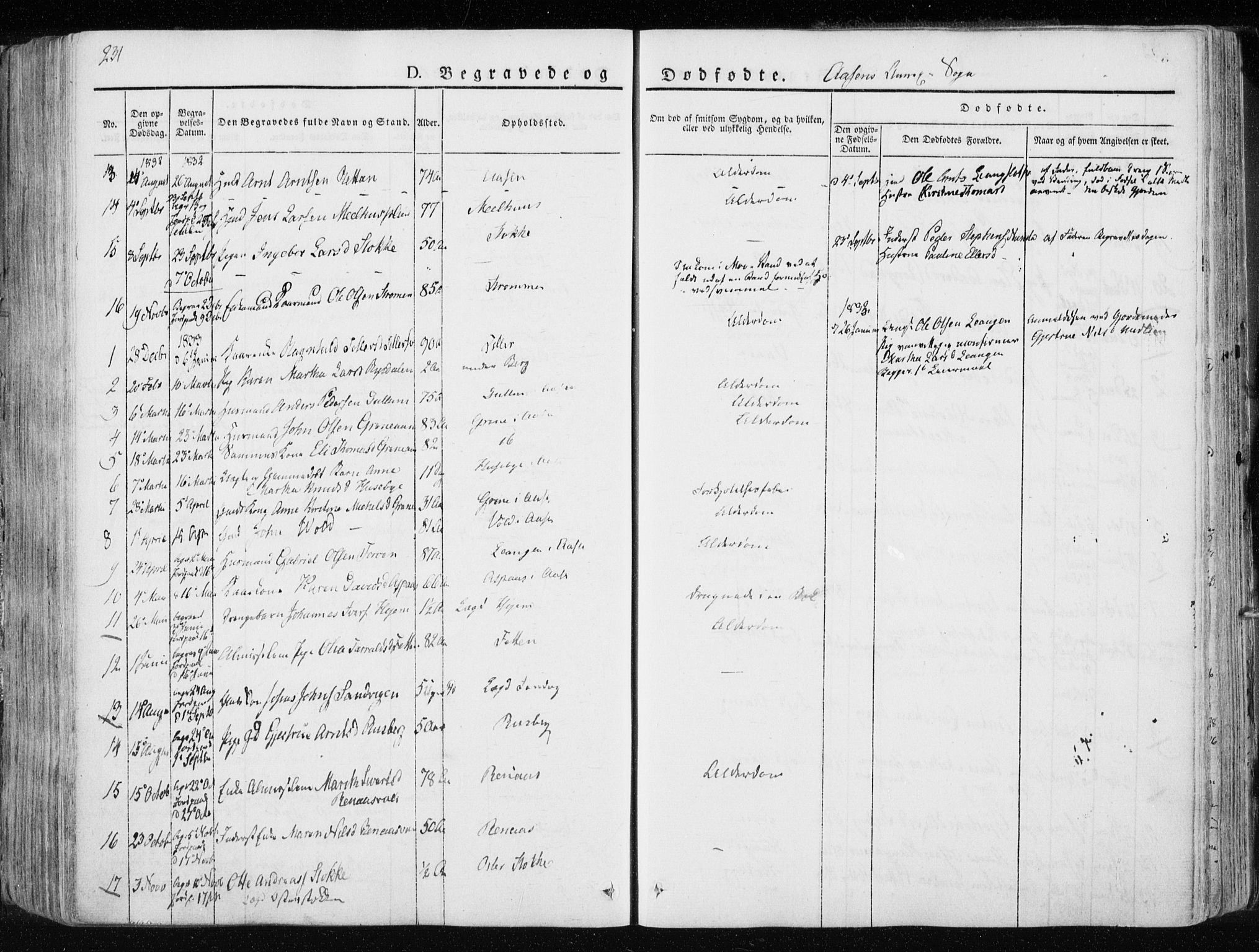 Ministerialprotokoller, klokkerbøker og fødselsregistre - Nord-Trøndelag, SAT/A-1458/713/L0114: Parish register (official) no. 713A05, 1827-1839, p. 231