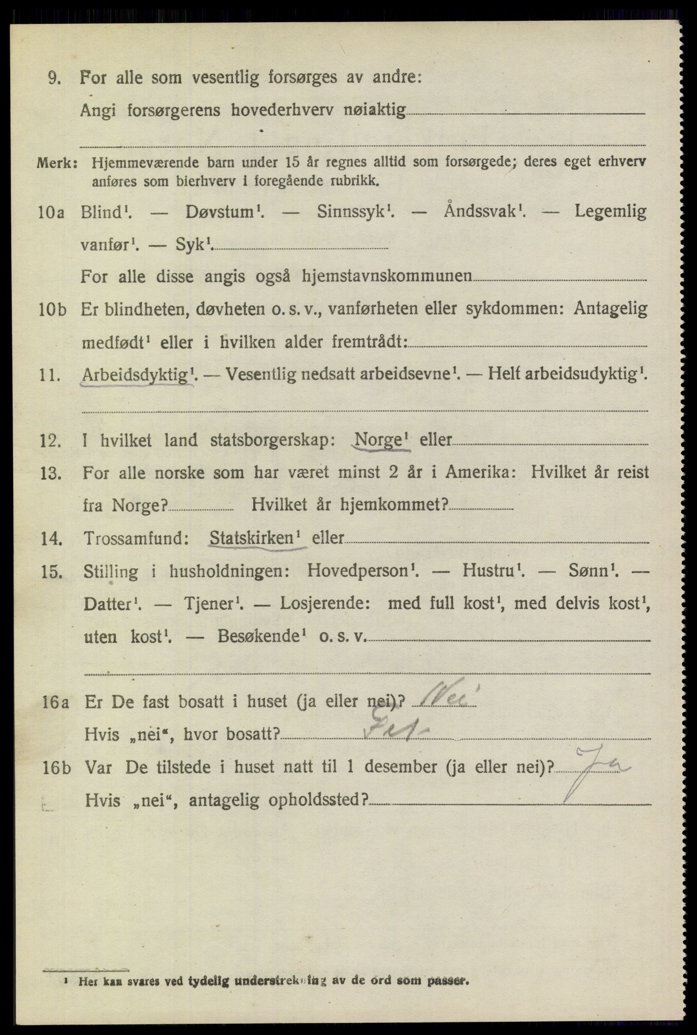 SAO, 1920 census for Setskog, 1920, p. 1581