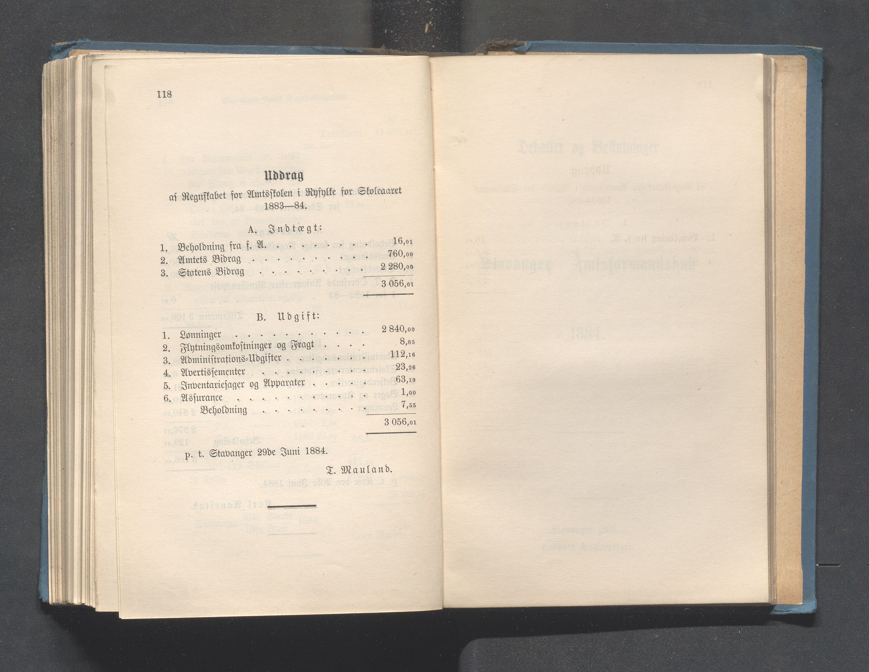 Rogaland fylkeskommune - Fylkesrådmannen , IKAR/A-900/A, 1884, p. 235