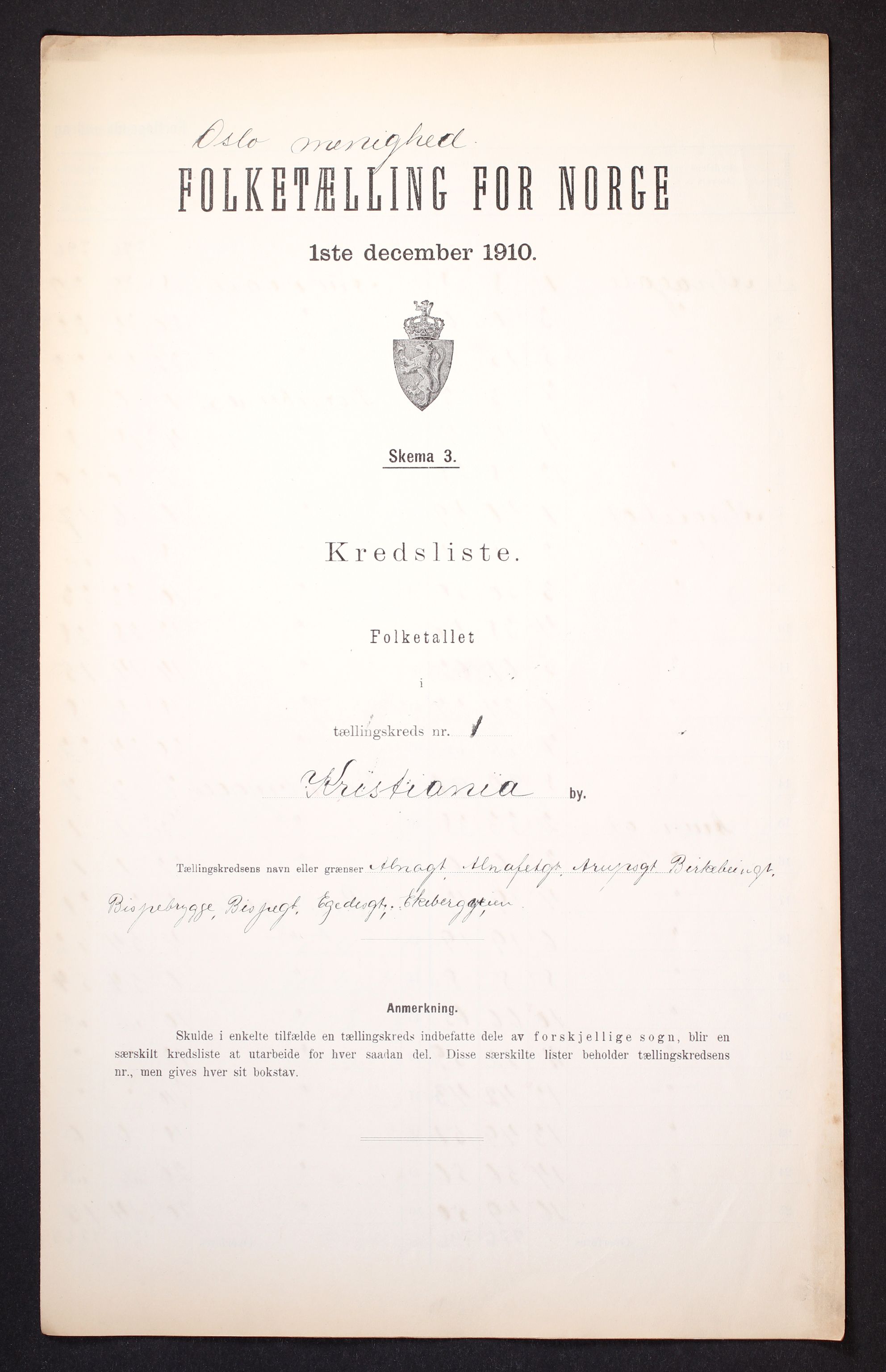 RA, 1910 census for Kristiania, 1910, p. 502