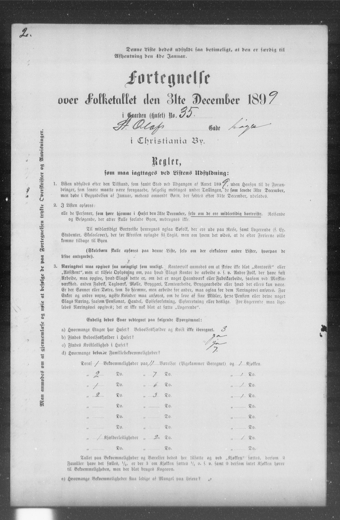 OBA, Municipal Census 1899 for Kristiania, 1899, p. 11673