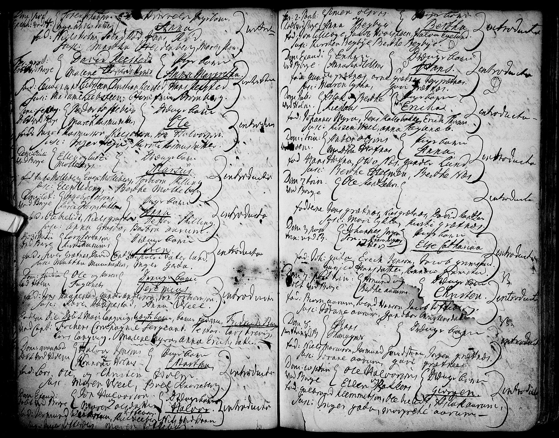 Borge prestekontor Kirkebøker, SAO/A-10903/F/Fa/L0001: Parish register (official) no. I 1, 1723-1792