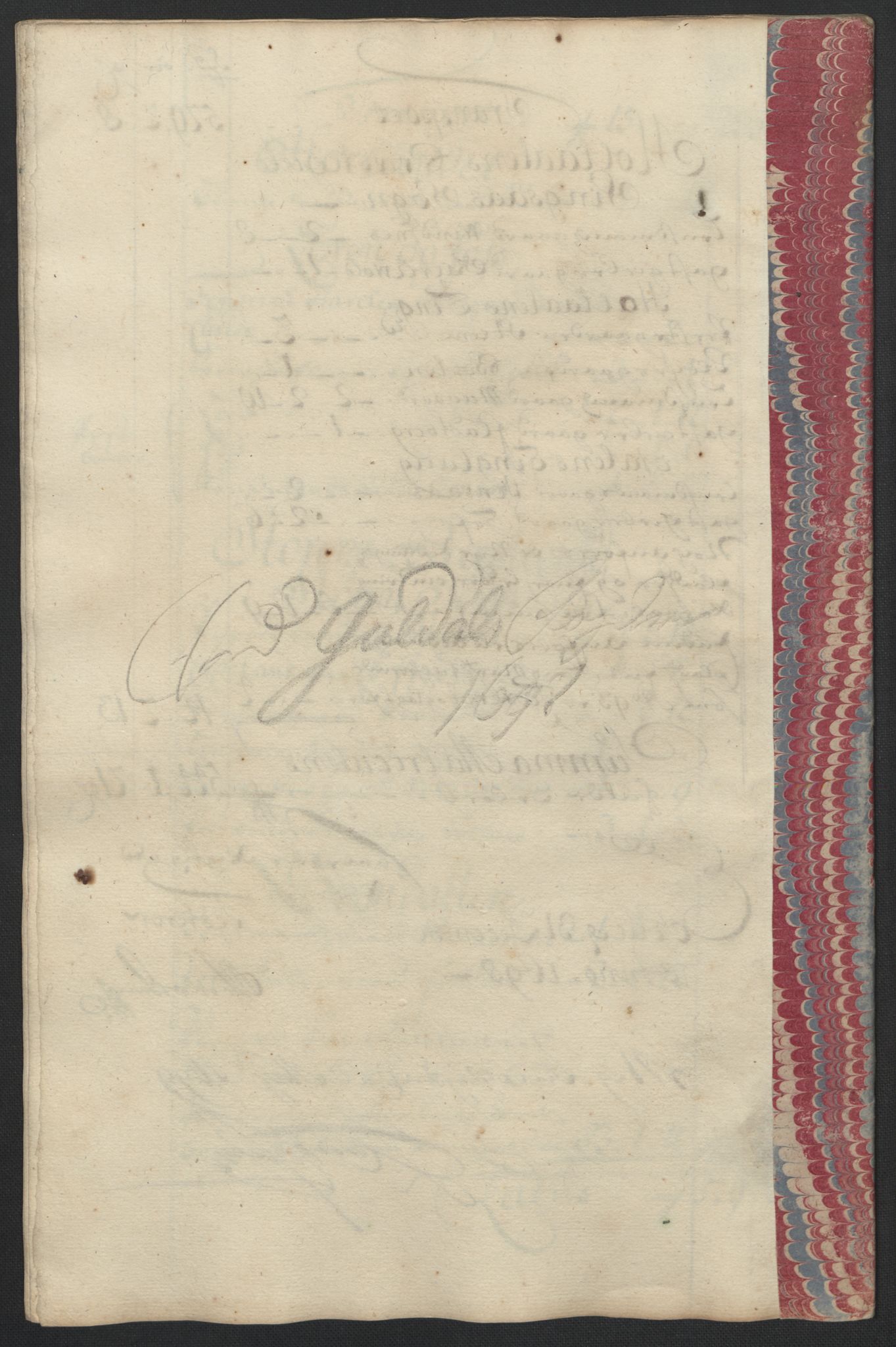 Rentekammeret inntil 1814, Reviderte regnskaper, Fogderegnskap, AV/RA-EA-4092/R60/L3948: Fogderegnskap Orkdal og Gauldal, 1698, p. 321