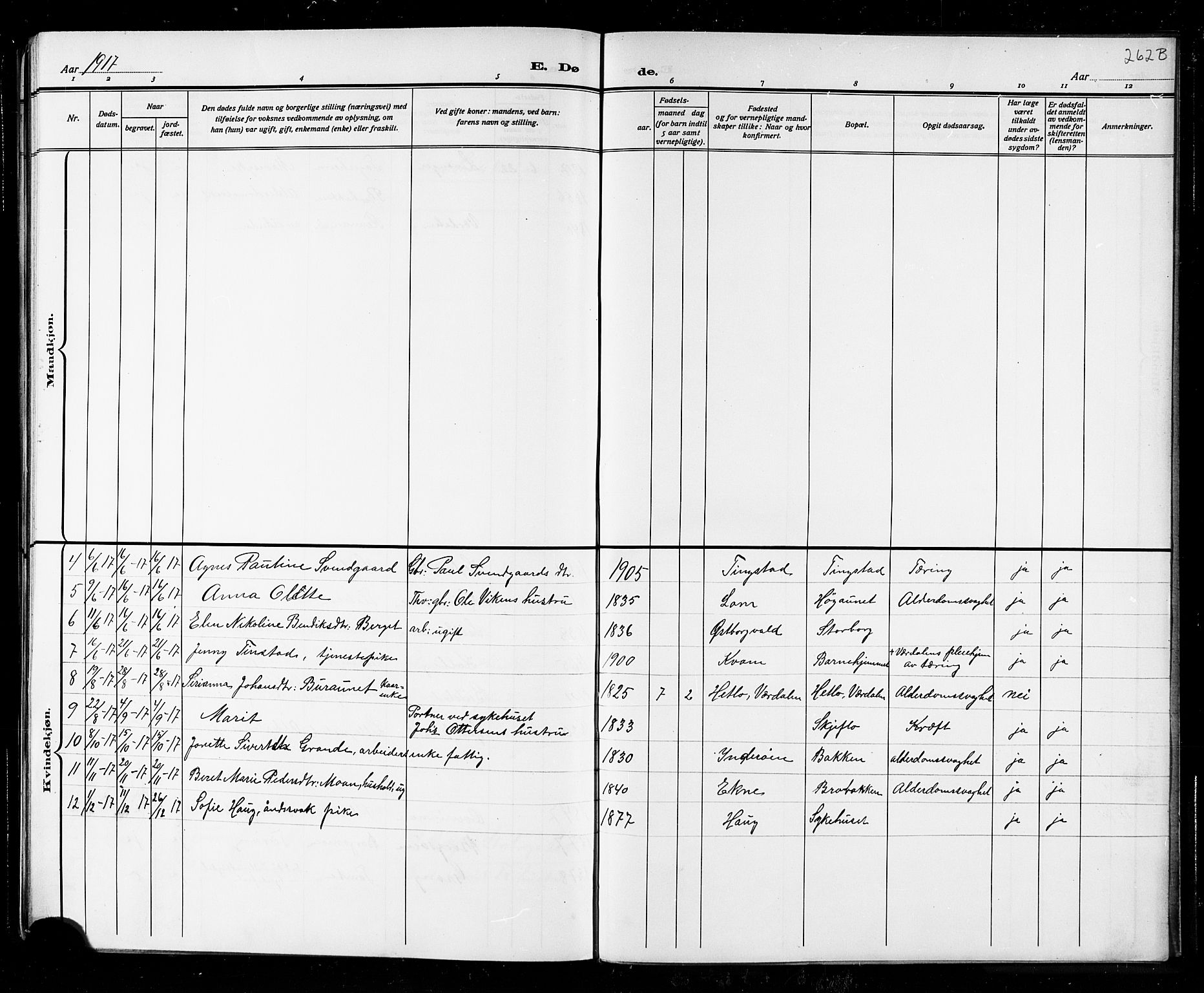 Ministerialprotokoller, klokkerbøker og fødselsregistre - Nord-Trøndelag, SAT/A-1458/721/L0208: Parish register (copy) no. 721C01, 1880-1917, p. 252k