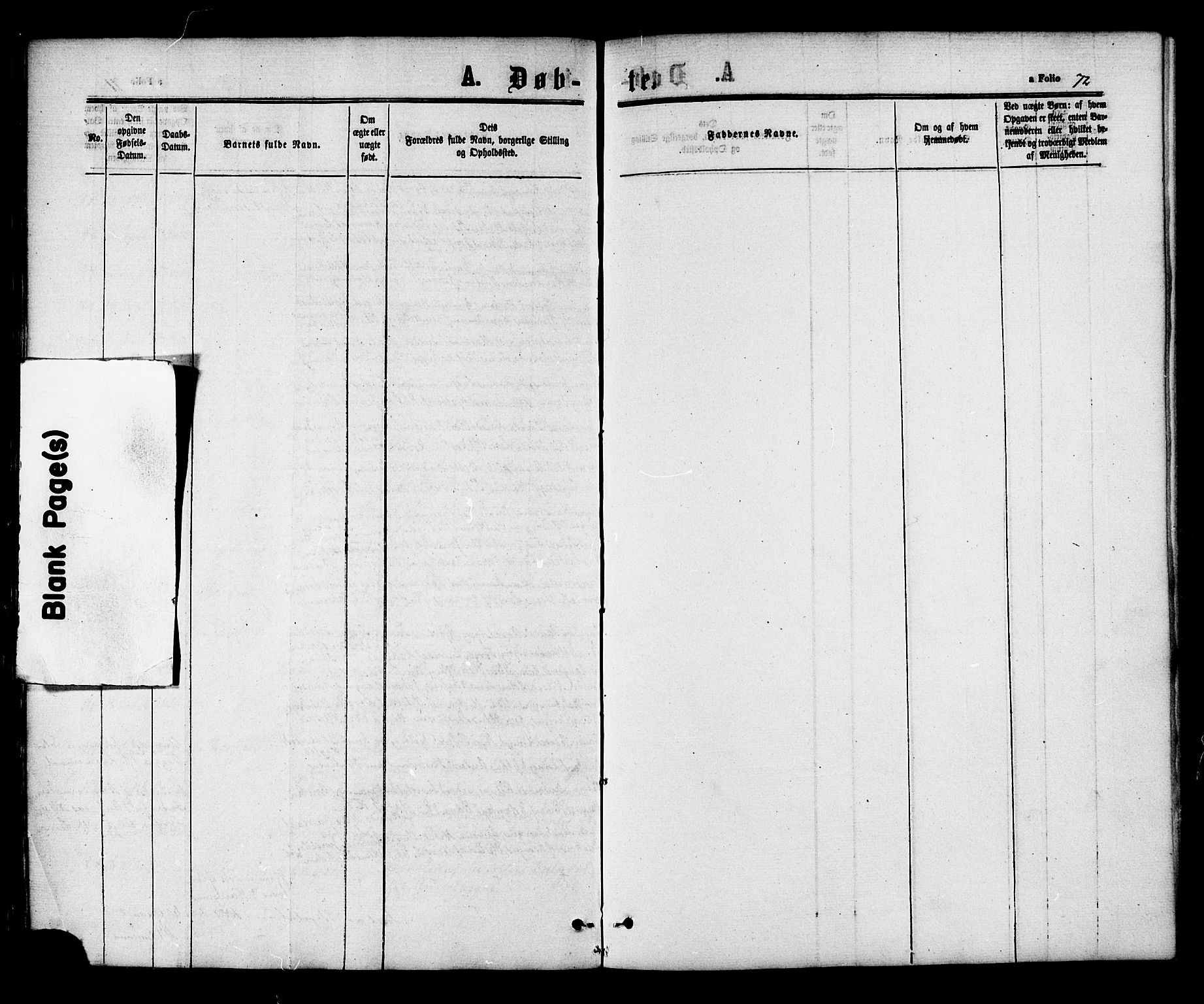 Ministerialprotokoller, klokkerbøker og fødselsregistre - Nord-Trøndelag, SAT/A-1458/703/L0029: Parish register (official) no. 703A02, 1863-1879, p. 72