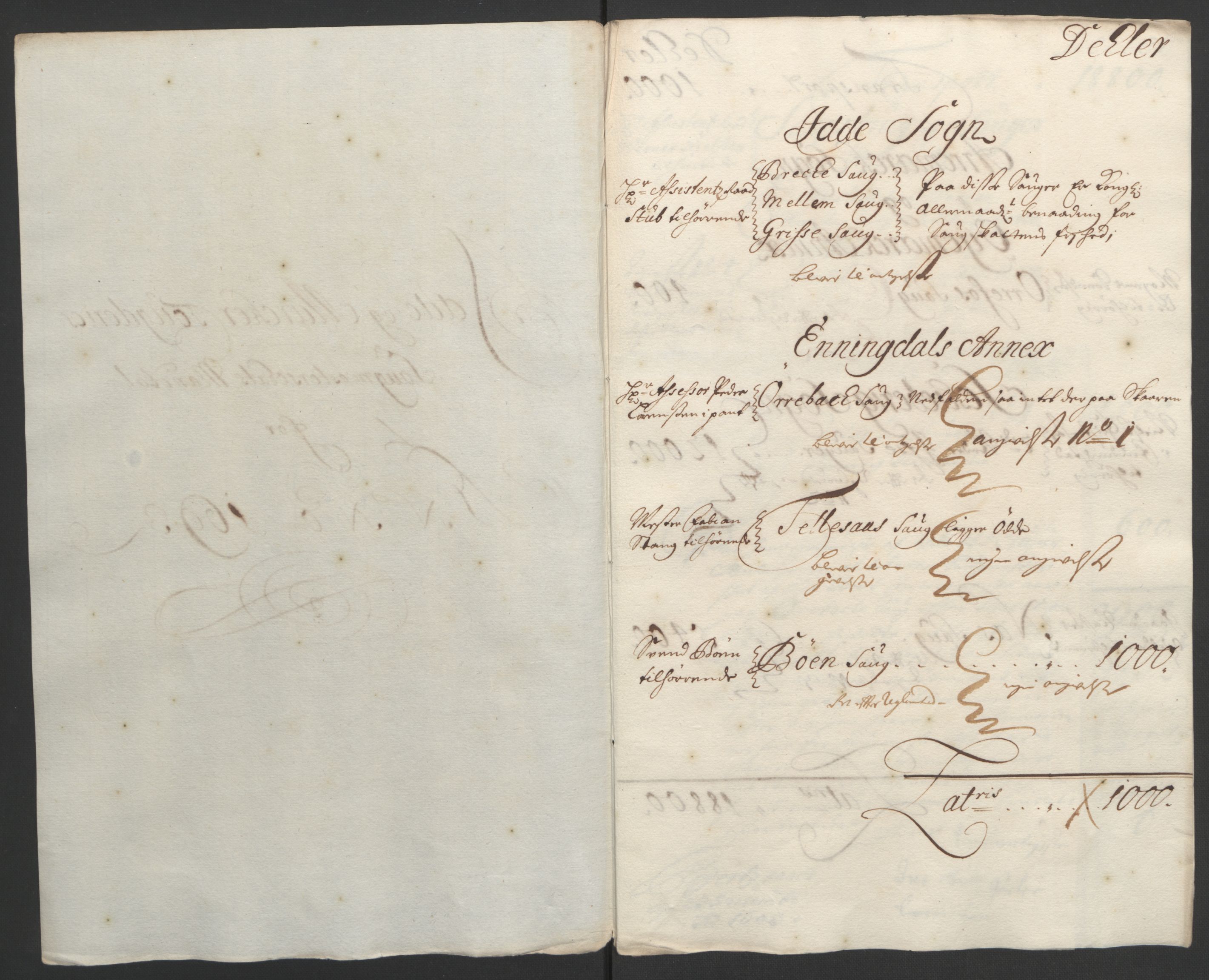 Rentekammeret inntil 1814, Reviderte regnskaper, Fogderegnskap, AV/RA-EA-4092/R01/L0011: Fogderegnskap Idd og Marker, 1692-1693, p. 289