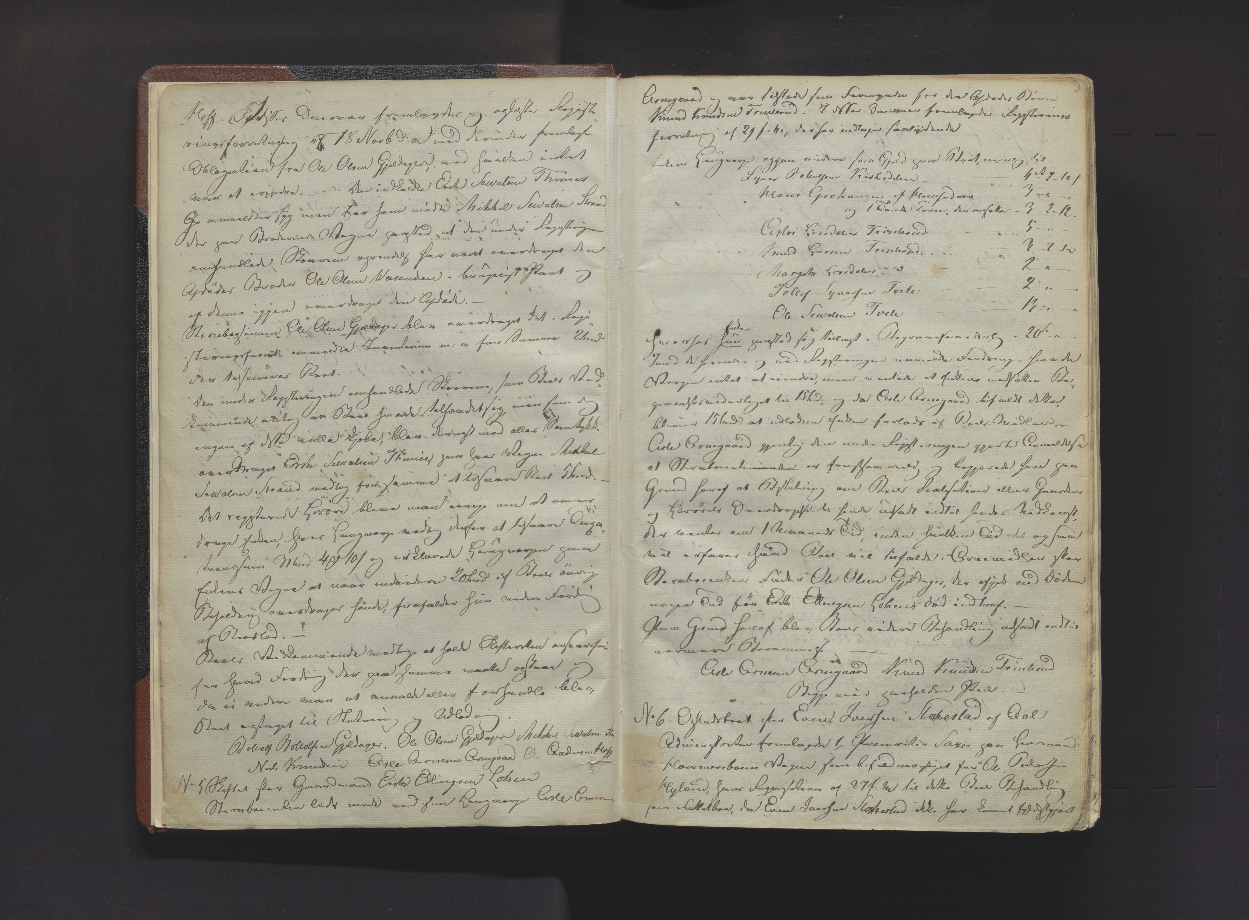 Hallingdal sorenskriveri, AV/SAKO-A-121/H/Hb/Hba/L0005: Skifteprotokoll, 1843-1849, p. 3