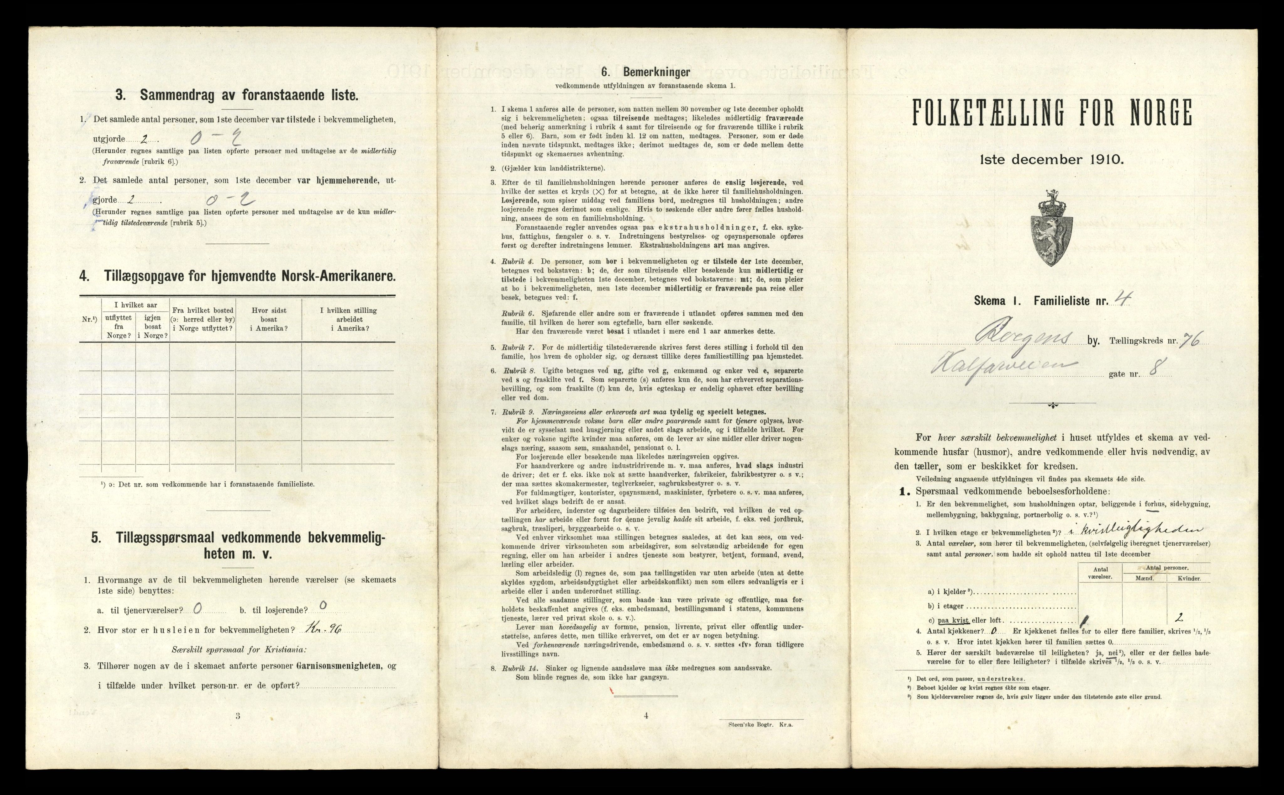 RA, 1910 census for Bergen, 1910, p. 26281