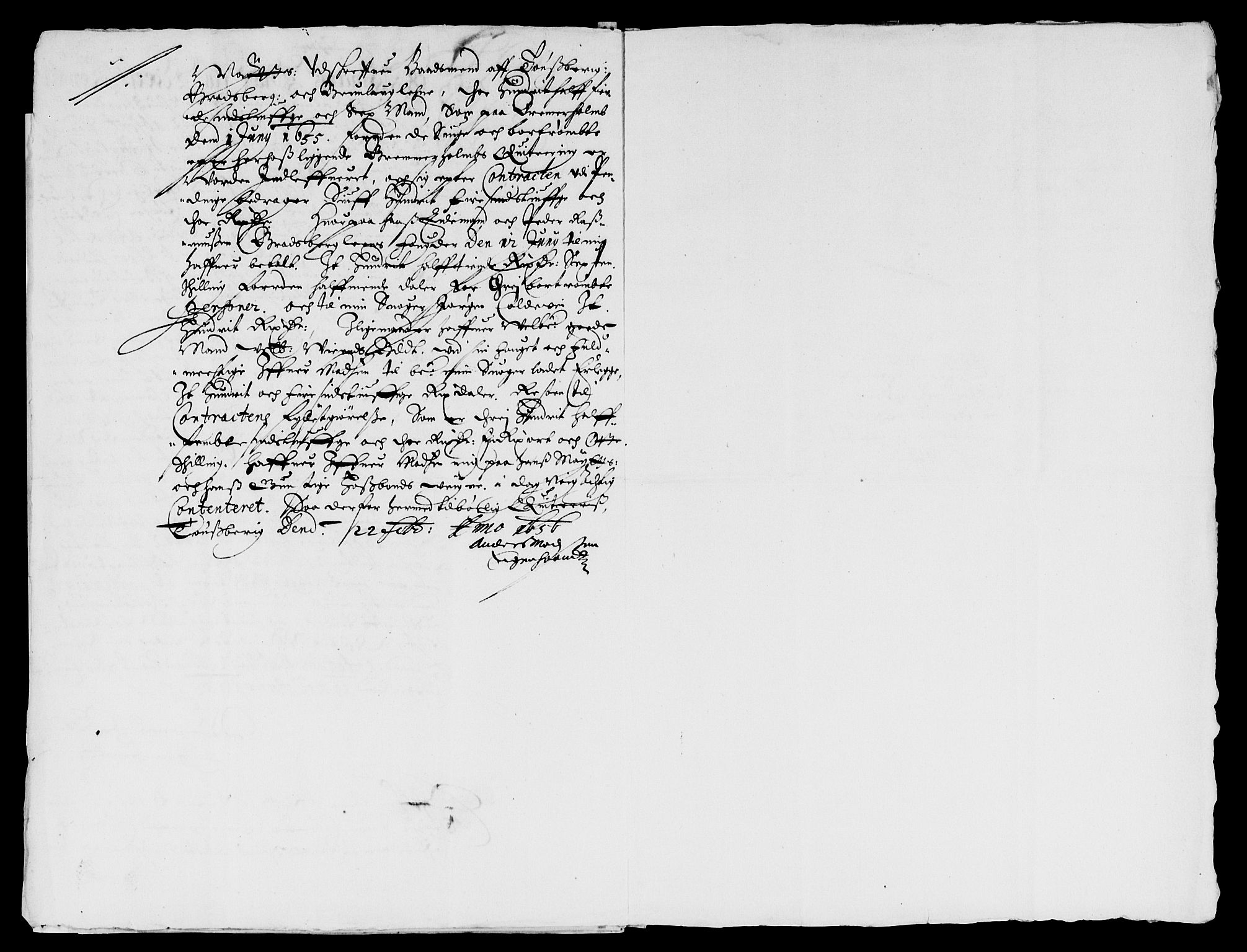 Rentekammeret inntil 1814, Reviderte regnskaper, Lensregnskaper, RA/EA-5023/R/Rb/Rbo/L0032: Tønsberg len, 1653-1656