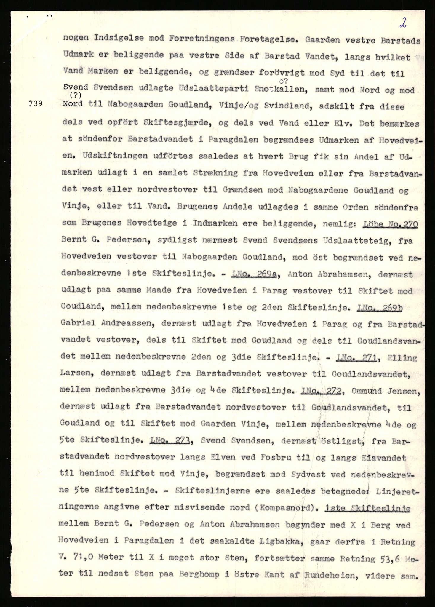 Statsarkivet i Stavanger, AV/SAST-A-101971/03/Y/Yj/L0006: Avskrifter sortert etter gårdsnavn: Bakke - Baustad, 1750-1930, p. 334