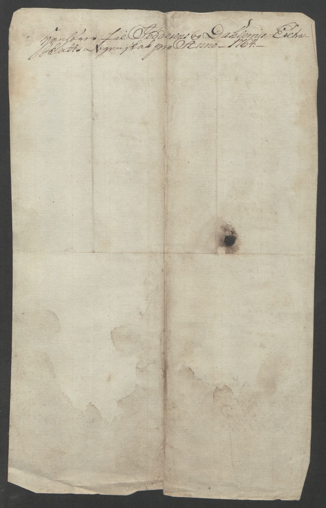 Rentekammeret inntil 1814, Reviderte regnskaper, Fogderegnskap, RA/EA-4092/R46/L2835: Ekstraskatten Jæren og Dalane, 1762-1764, p. 226
