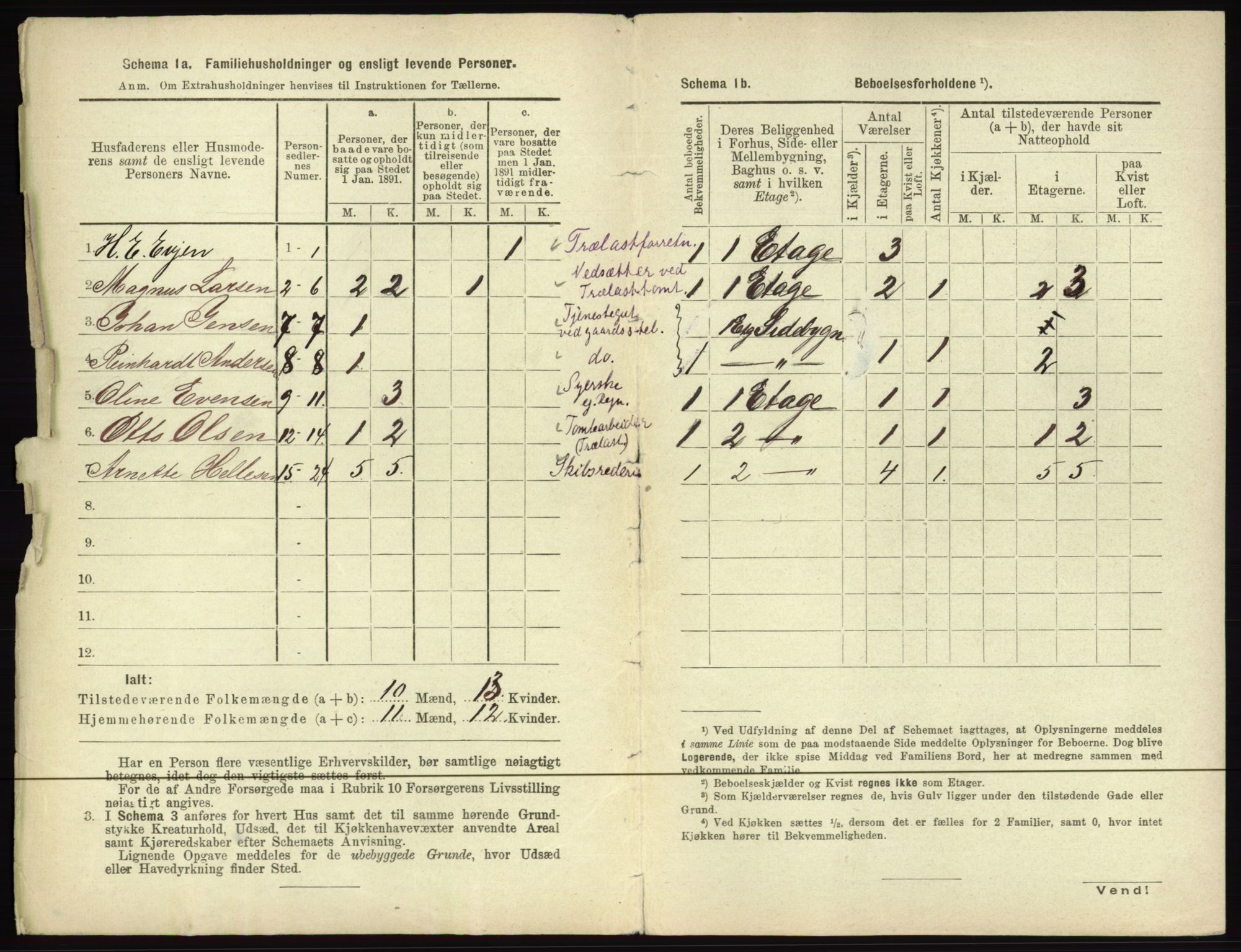 RA, 1891 census for 0602 Drammen, 1891, p. 202