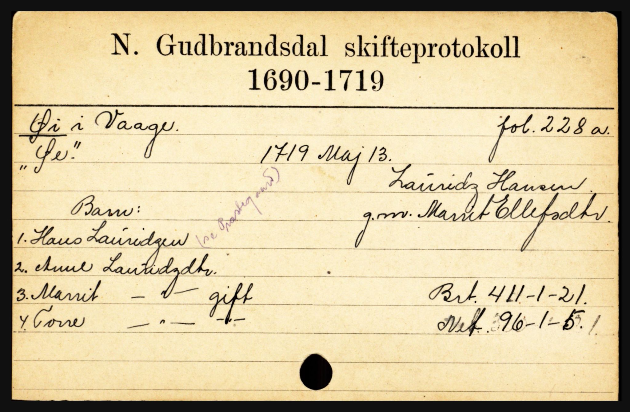 Nord-Gudbrandsdal tingrett, SAH/TING-002/J, 1658-1900, p. 15463