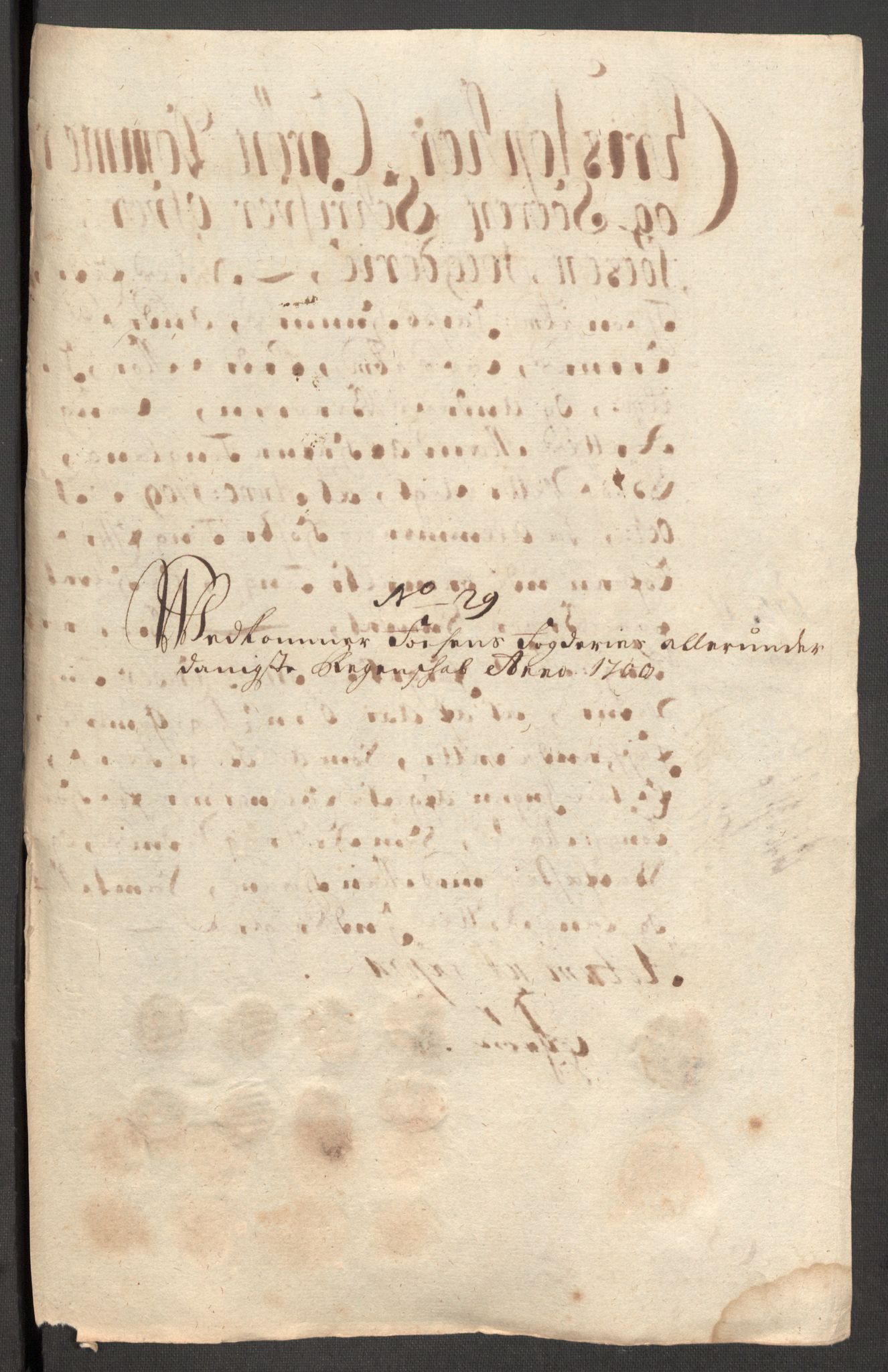 Rentekammeret inntil 1814, Reviderte regnskaper, Fogderegnskap, AV/RA-EA-4092/R57/L3858: Fogderegnskap Fosen, 1708-1709, p. 372