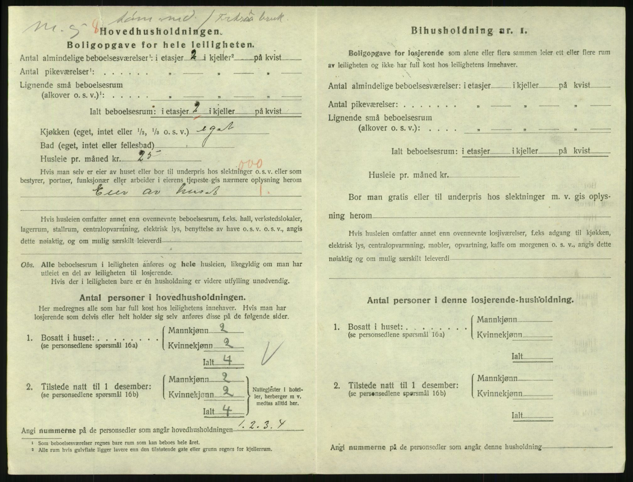 SAKO, 1920 census for Larvik, 1920, p. 7289