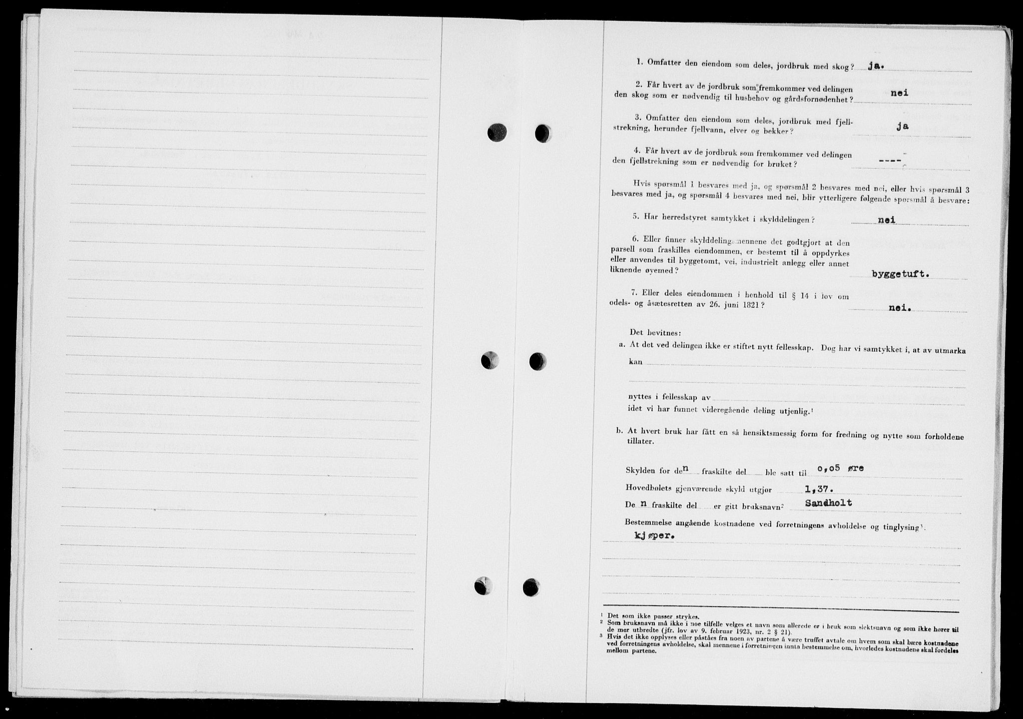 Ryfylke tingrett, SAST/A-100055/001/II/IIB/L0116: Mortgage book no. 95, 1951-1952, Diary no: : 509/1952