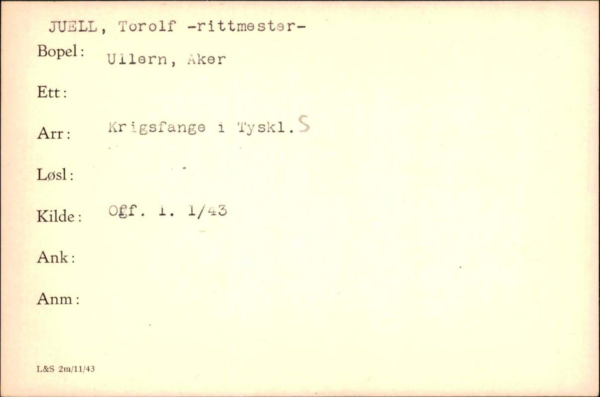 Forsvaret, Forsvarets krigshistoriske avdeling, AV/RA-RAFA-2017/Y/Yf/L0200: II-C-11-2102  -  Norske krigsfanger i Tyskland, 1940-1945, p. 539