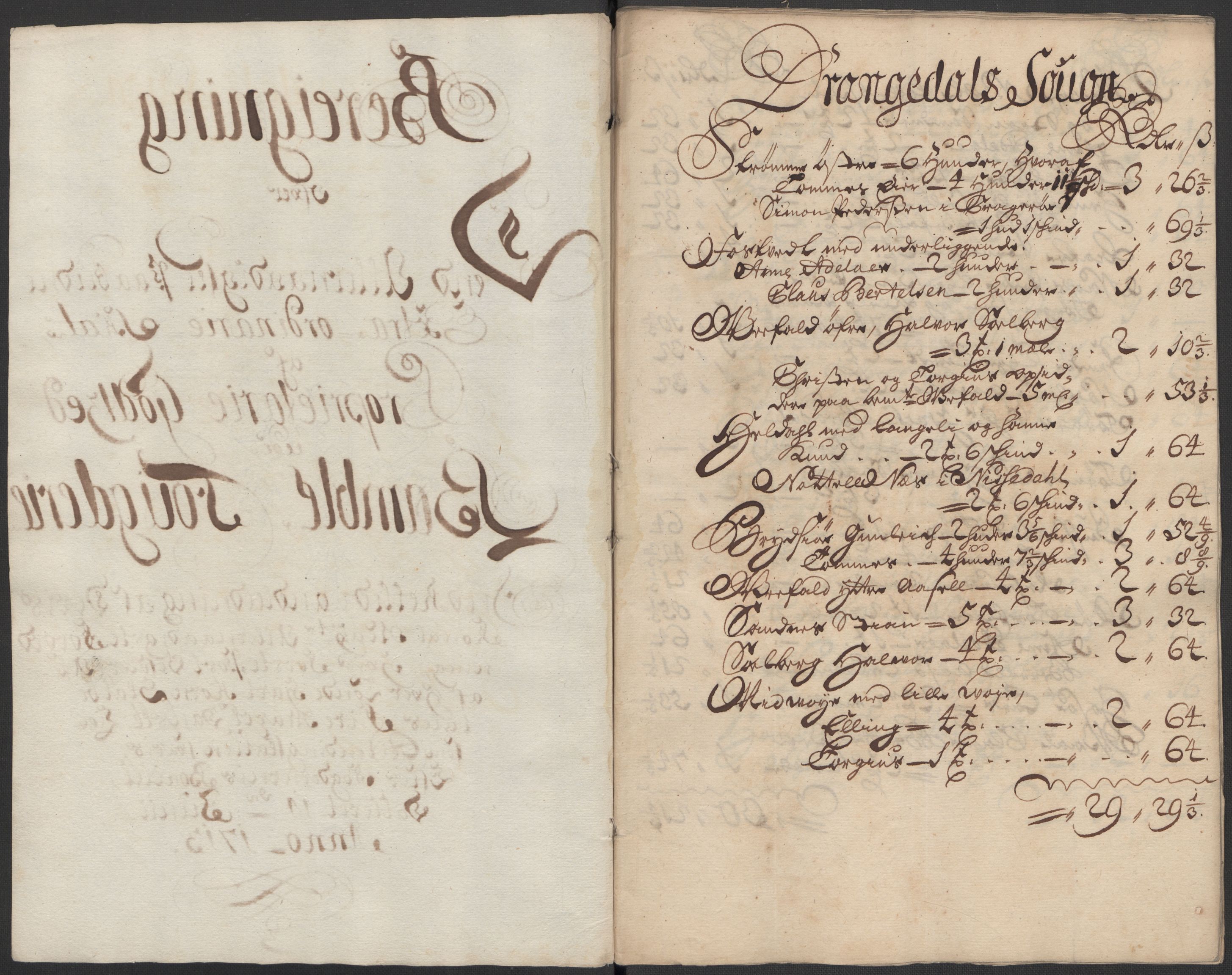 Rentekammeret inntil 1814, Reviderte regnskaper, Fogderegnskap, AV/RA-EA-4092/R36/L2124: Fogderegnskap Øvre og Nedre Telemark og Bamble, 1713, p. 237