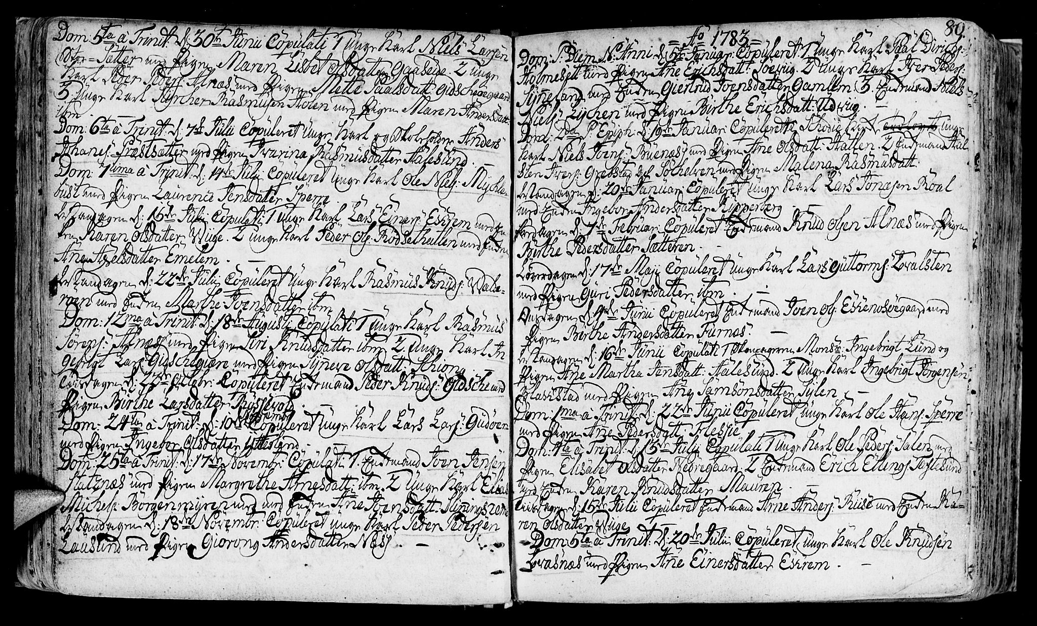 Ministerialprotokoller, klokkerbøker og fødselsregistre - Møre og Romsdal, AV/SAT-A-1454/528/L0392: Parish register (official) no. 528A03, 1762-1800, p. 80