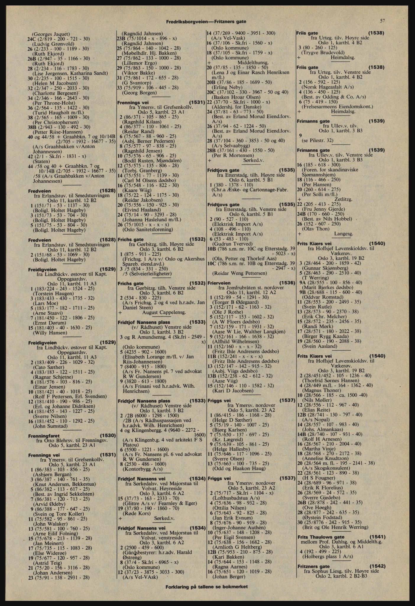 Kristiania/Oslo adressebok, PUBL/-, 1978-1979, p. 57