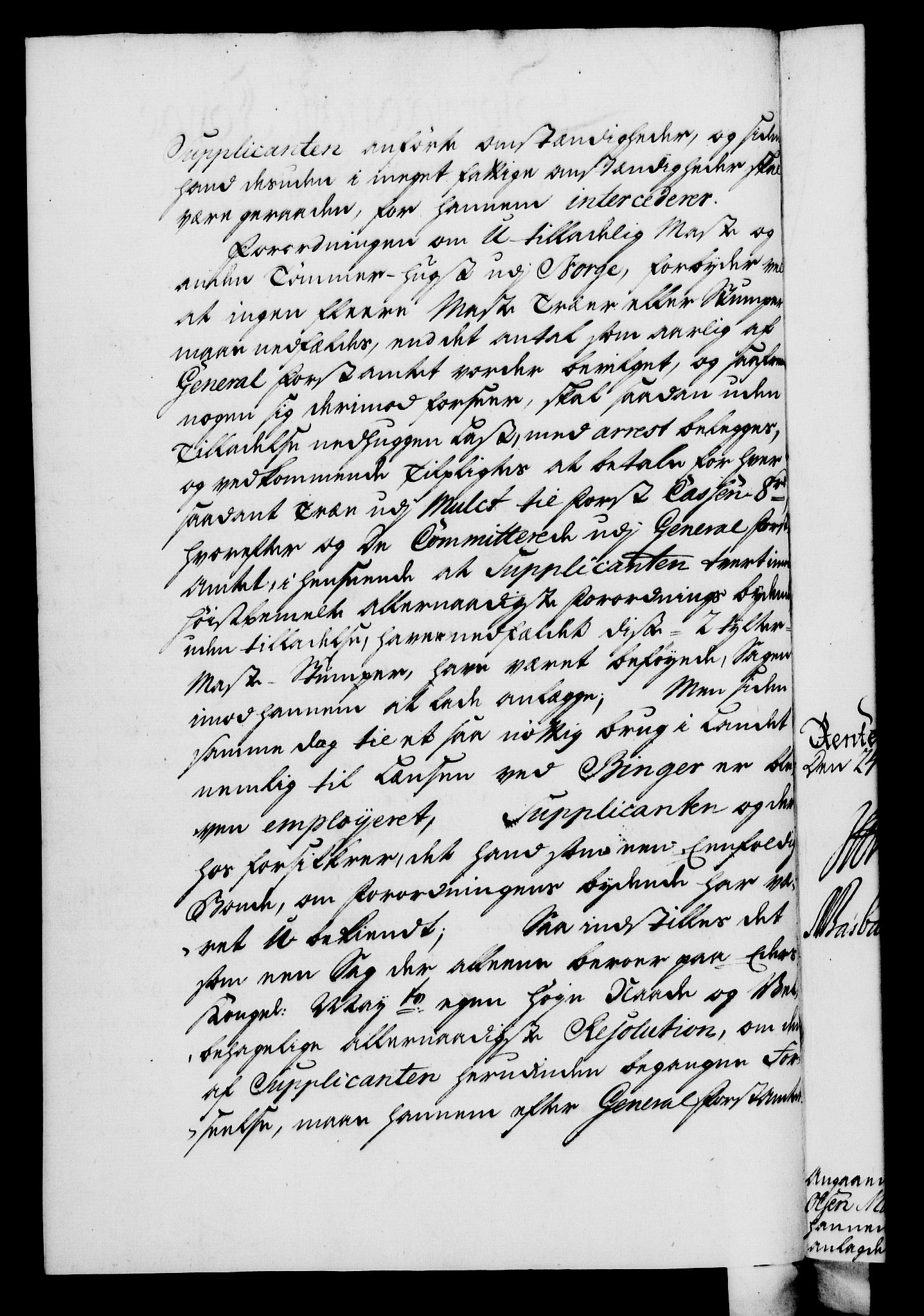Rentekammeret, Kammerkanselliet, RA/EA-3111/G/Gf/Gfa/L0028: Norsk relasjons- og resolusjonsprotokoll (merket RK 52.28), 1745-1746, p. 587