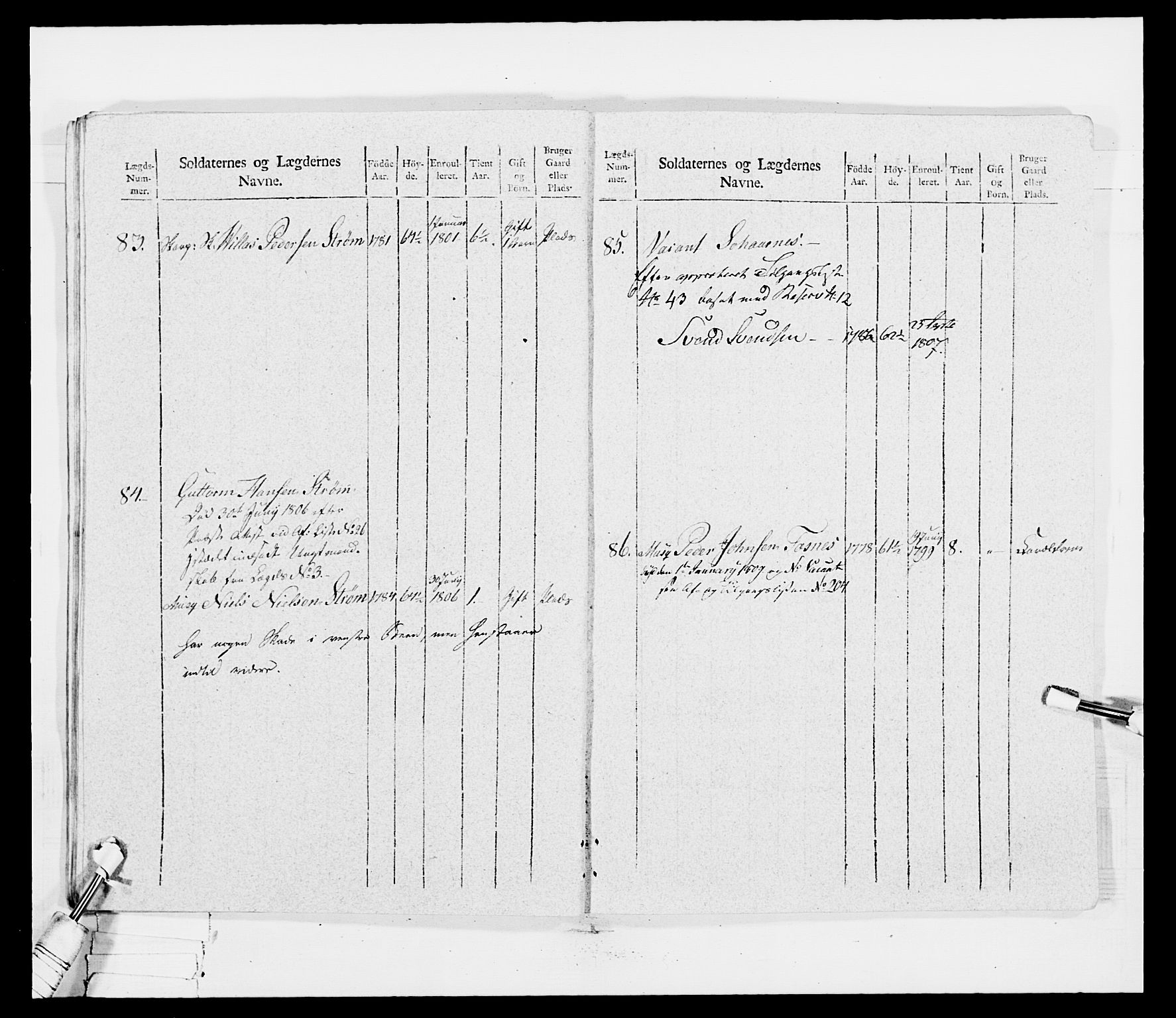 Generalitets- og kommissariatskollegiet, Det kongelige norske kommissariatskollegium, AV/RA-EA-5420/E/Eh/L0030a: Sønnafjelske gevorbne infanteriregiment, 1807, p. 227