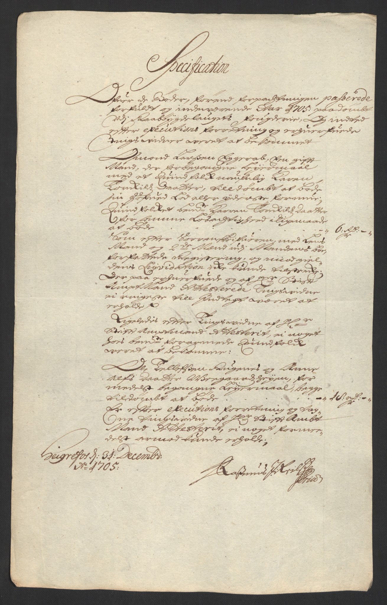 Rentekammeret inntil 1814, Reviderte regnskaper, Fogderegnskap, RA/EA-4092/R40/L2447: Fogderegnskap Råbyggelag, 1703-1705, p. 387