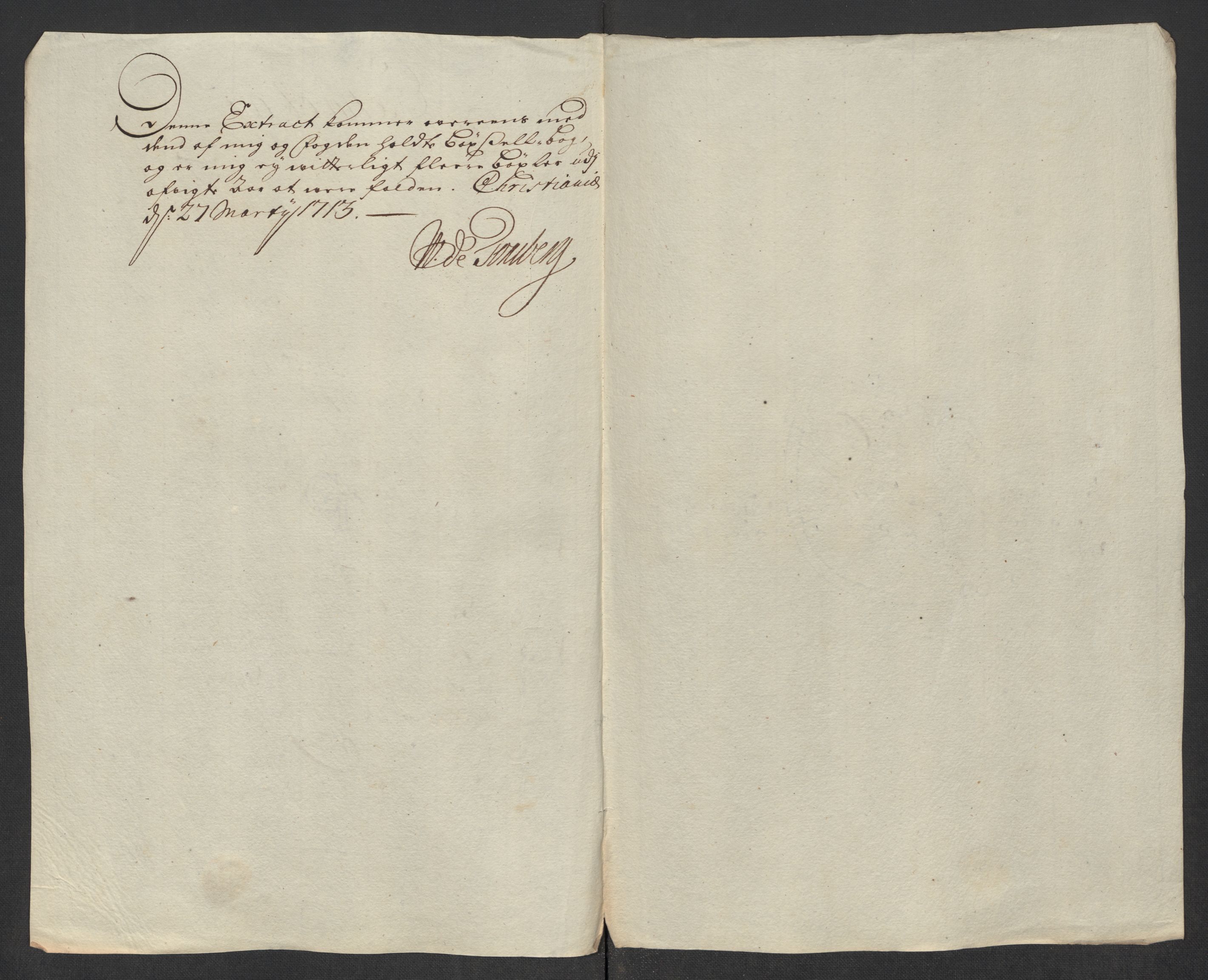 Rentekammeret inntil 1814, Reviderte regnskaper, Fogderegnskap, AV/RA-EA-4092/R24/L1587: Fogderegnskap Numedal og Sandsvær, 1712, p. 249