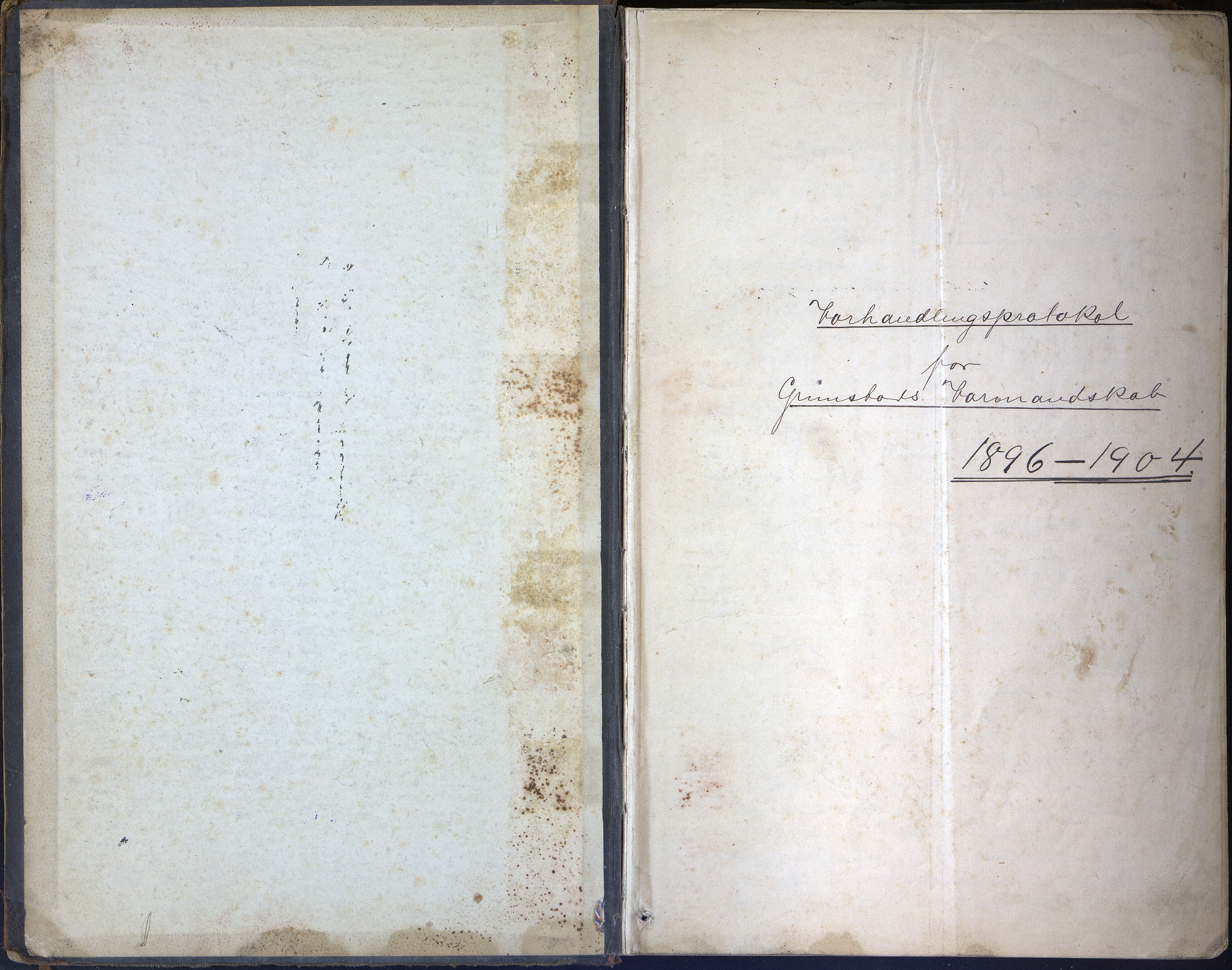 Grimstad kommune frem til 1971, AAMA/KA0904-PK/01/L0011: Møtebok, 1896-1904
