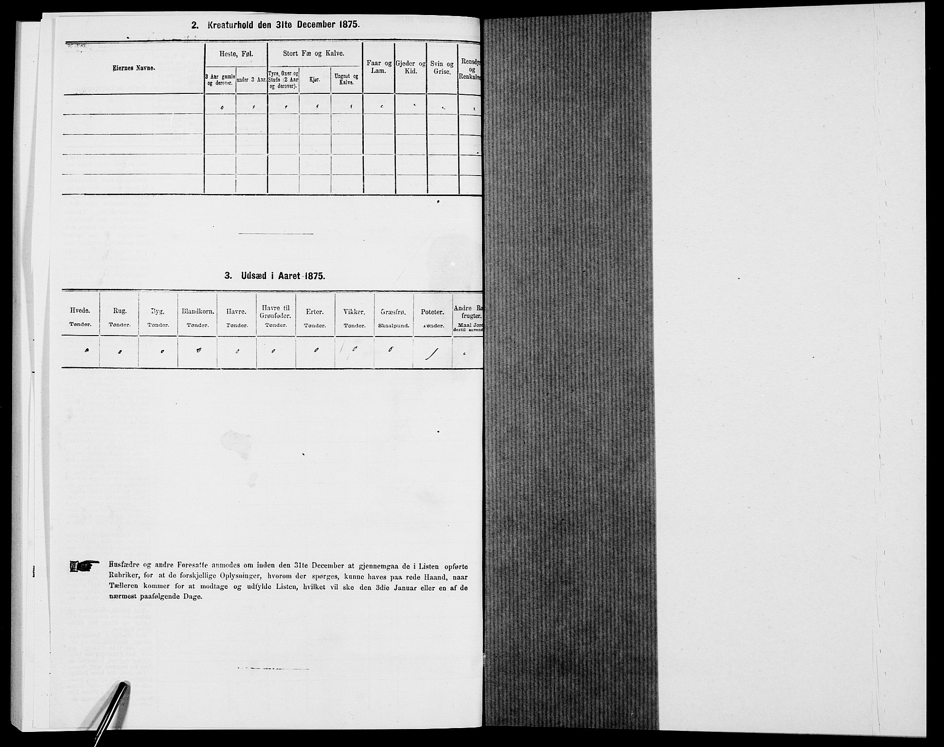 SAK, 1875 census for 0924P Homedal, 1875, p. 733