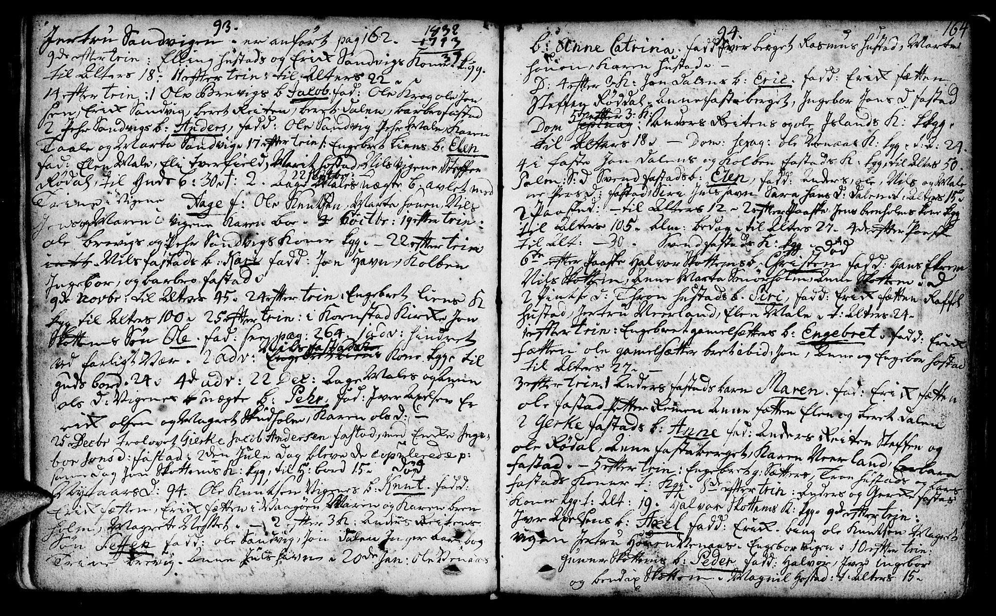 Ministerialprotokoller, klokkerbøker og fødselsregistre - Møre og Romsdal, AV/SAT-A-1454/566/L0762: Parish register (official) no. 566A02 /2, 1790-1804, p. 164