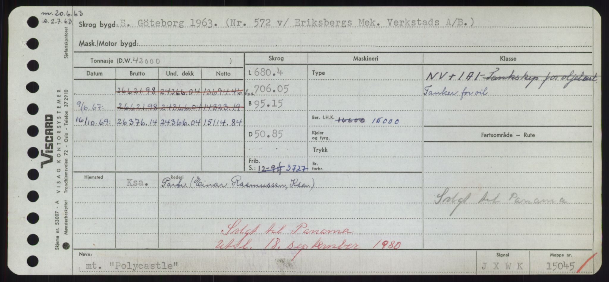 Sjøfartsdirektoratet med forløpere, Skipsmålingen, AV/RA-S-1627/H/Hd/L0029: Fartøy, P, p. 443