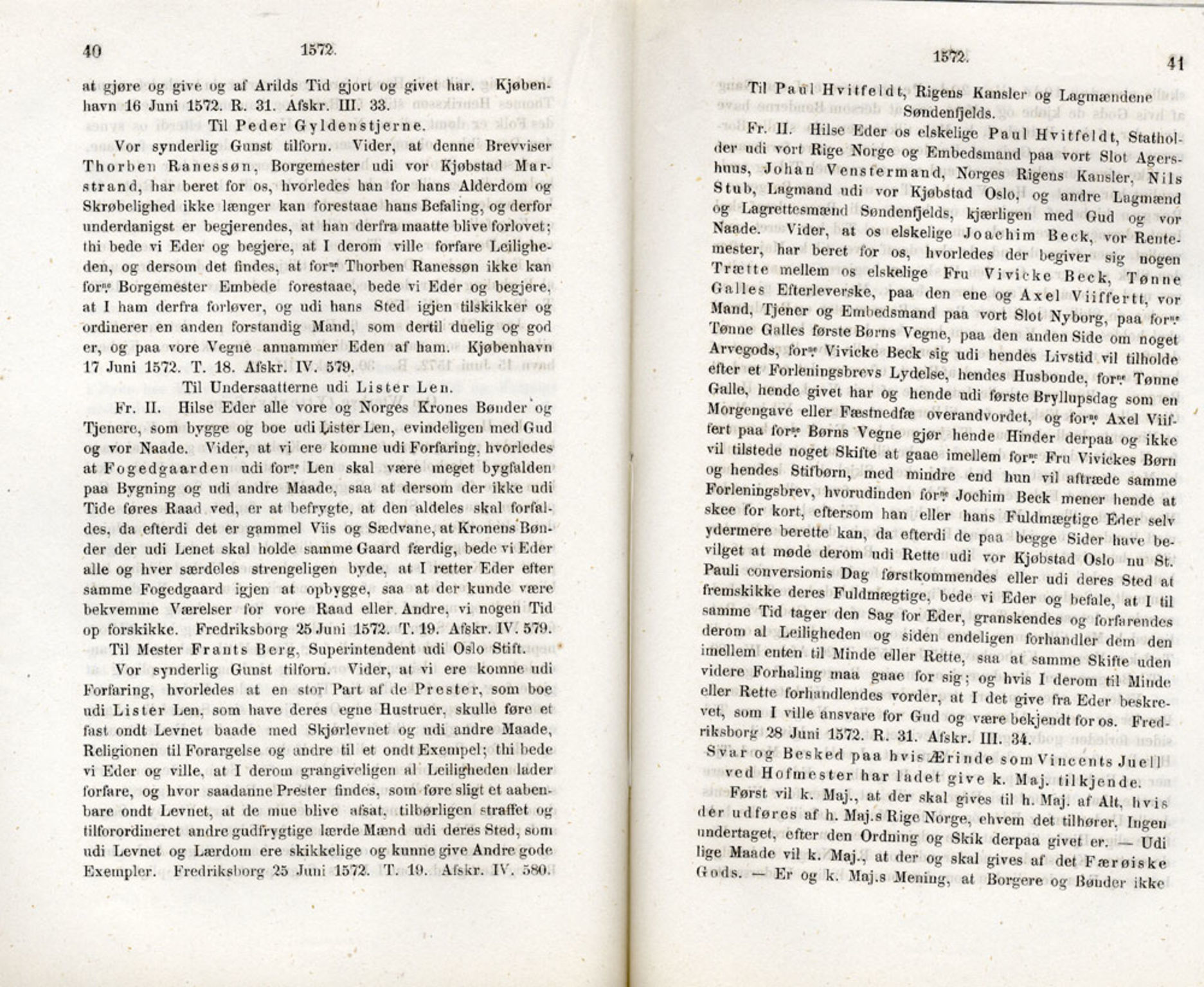 Publikasjoner utgitt av Det Norske Historiske Kildeskriftfond, PUBL/-/-/-: Norske Rigs-Registranter, bind 2, 1572-1588, p. 40-41